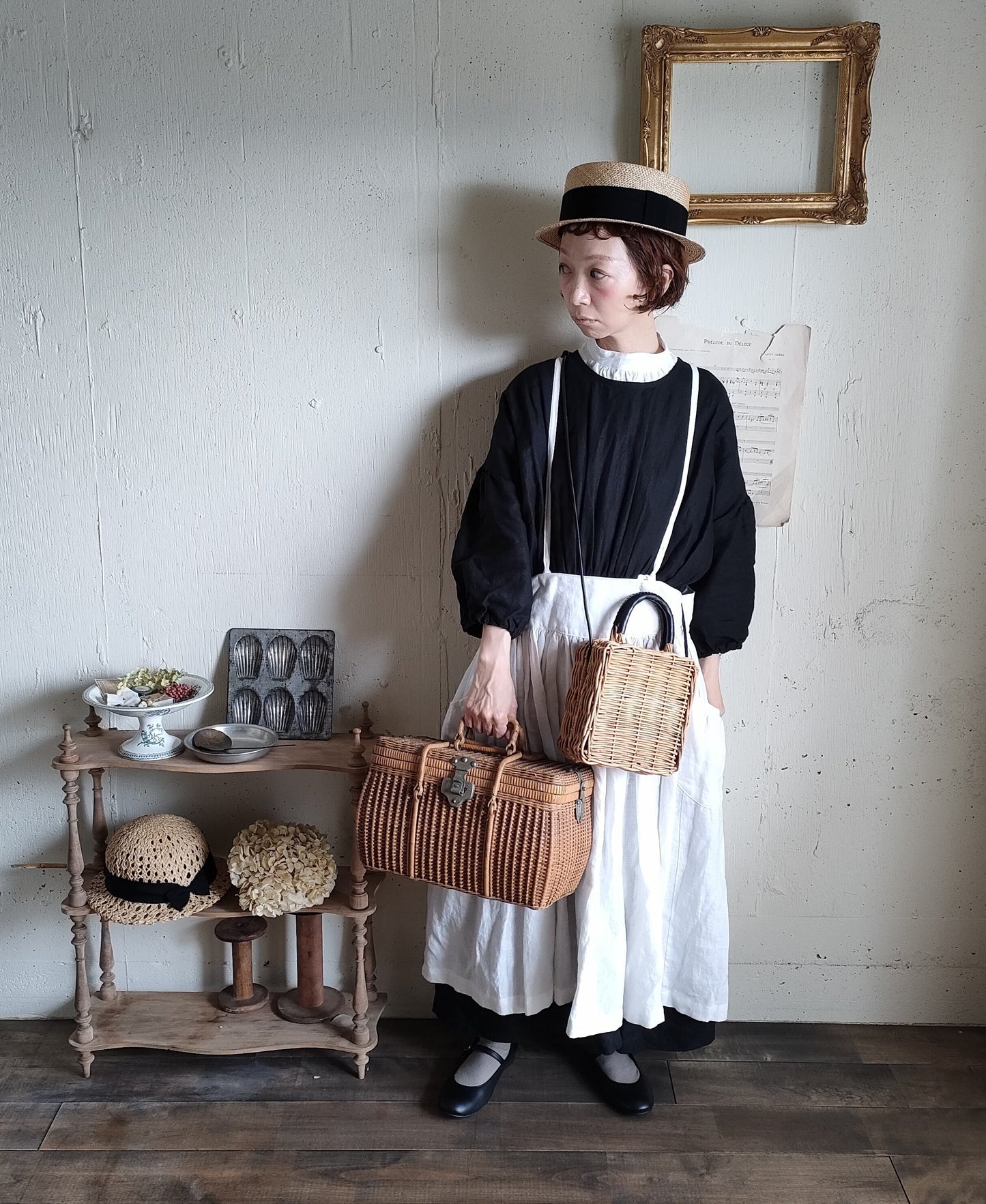 Ararog Shoulder bag アラログショルダーバッグ　アラログかごバッグ　かごバッグ　ラタンかごバッグ