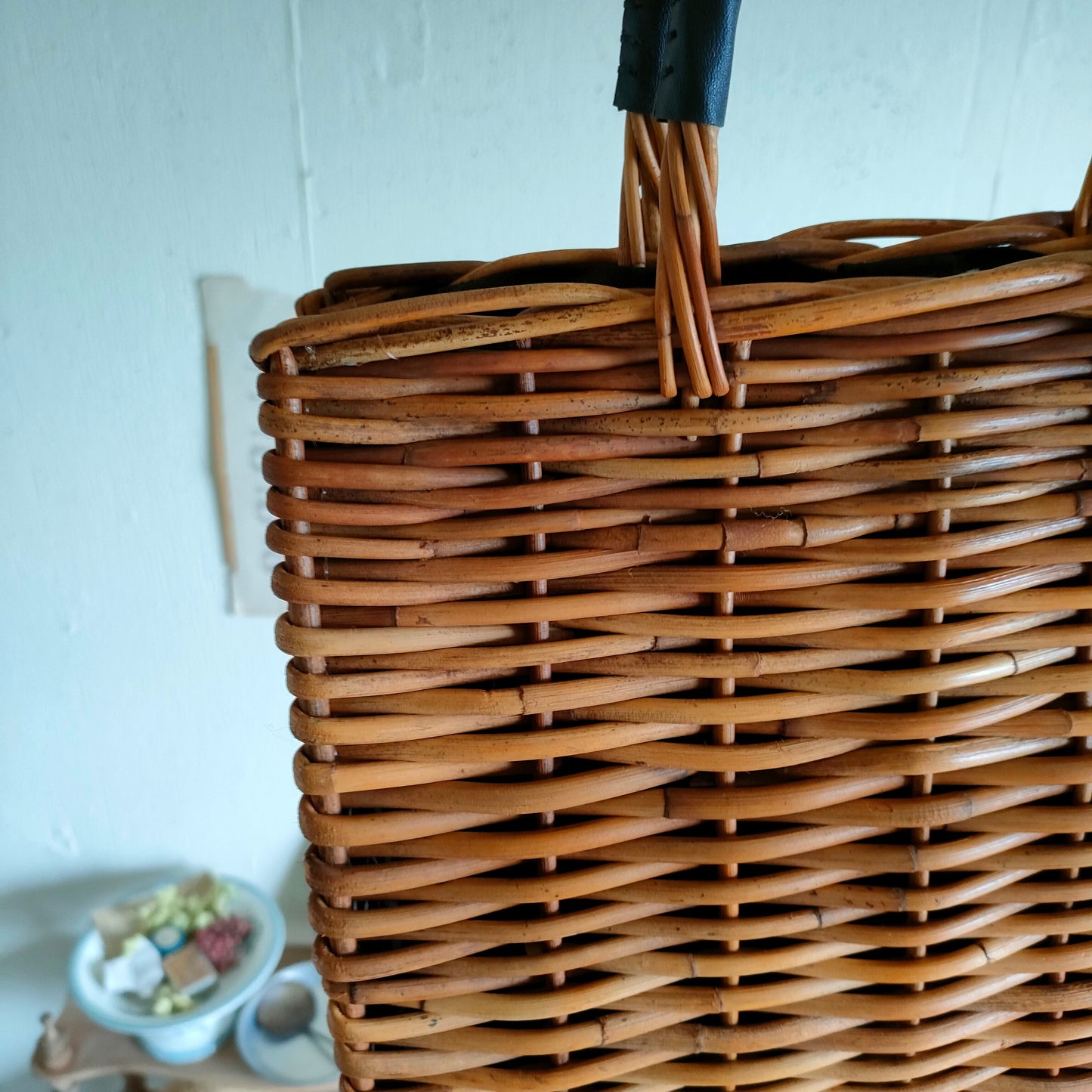 Ararog tote bag アラログトートバッグ　アラログかごバッグ　カゴバッグ　ラタンかごバッグ　