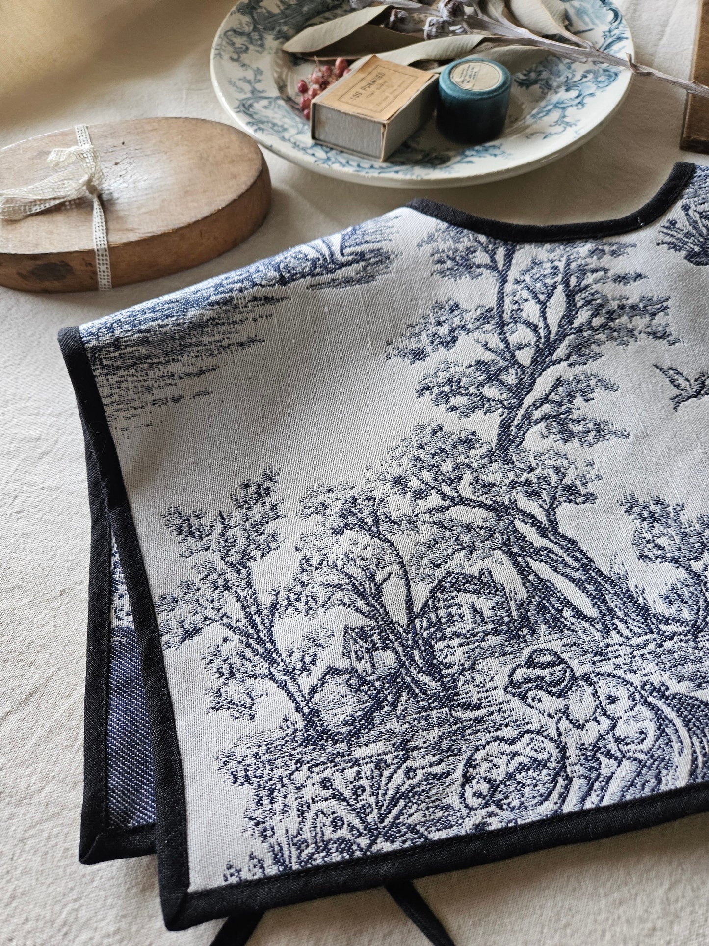 トワルドジュイ ヒミツのセーラーつけ襟      gobelin toile de jouy