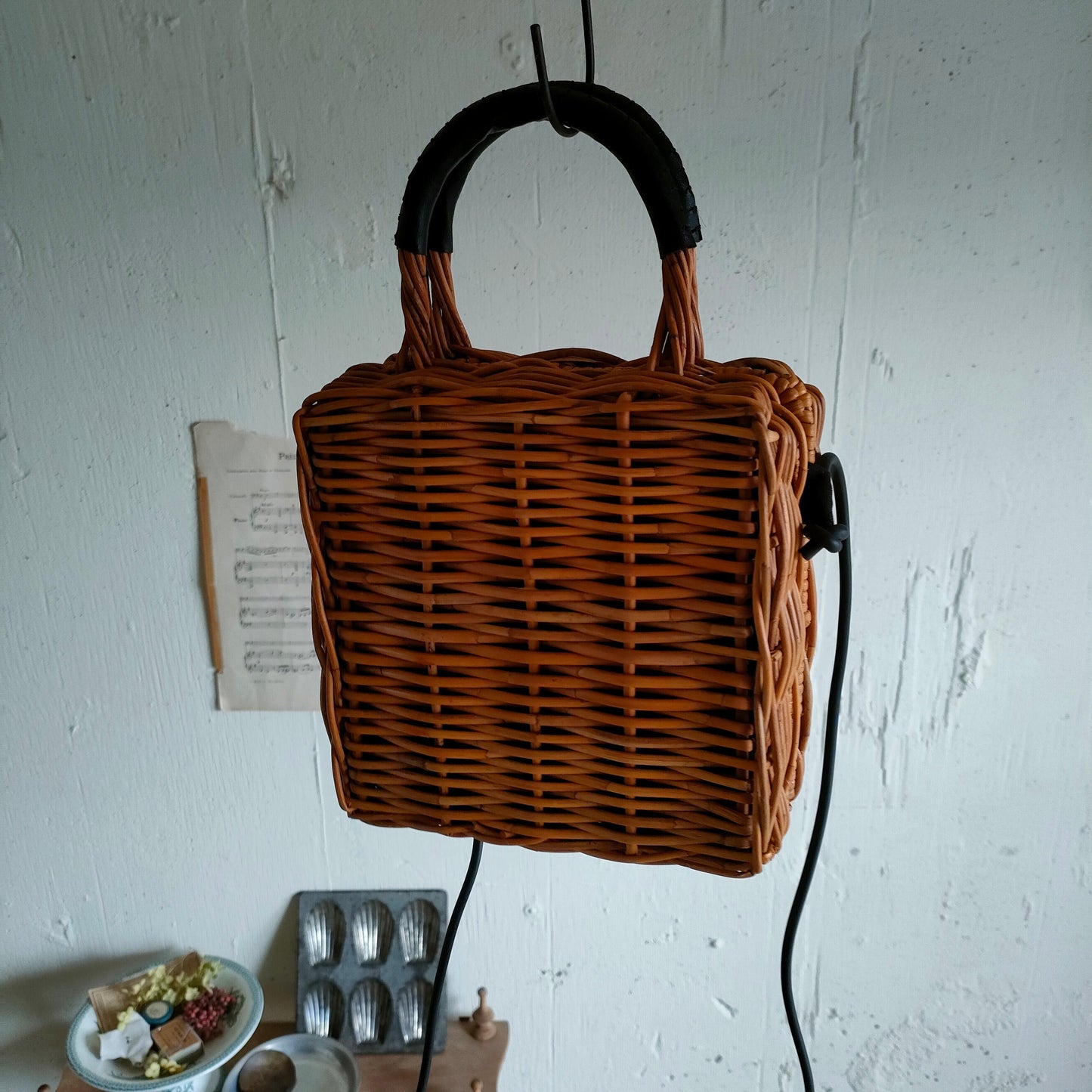 Ararog Shoulder bag アラログショルダーバッグ　アラログかごバッグ　かごバッグ　ラタンかごバッグ