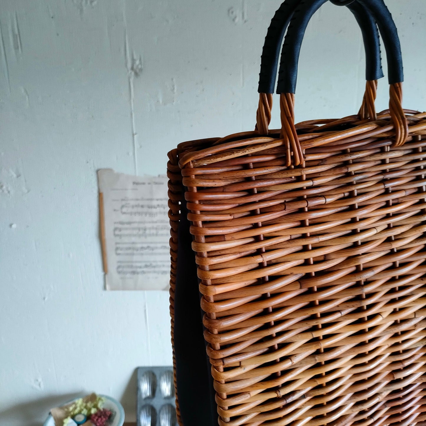Ararog tote bag アラログトートバッグ　アラログかごバッグ　カゴバッグ　ラタンかごバッグ　