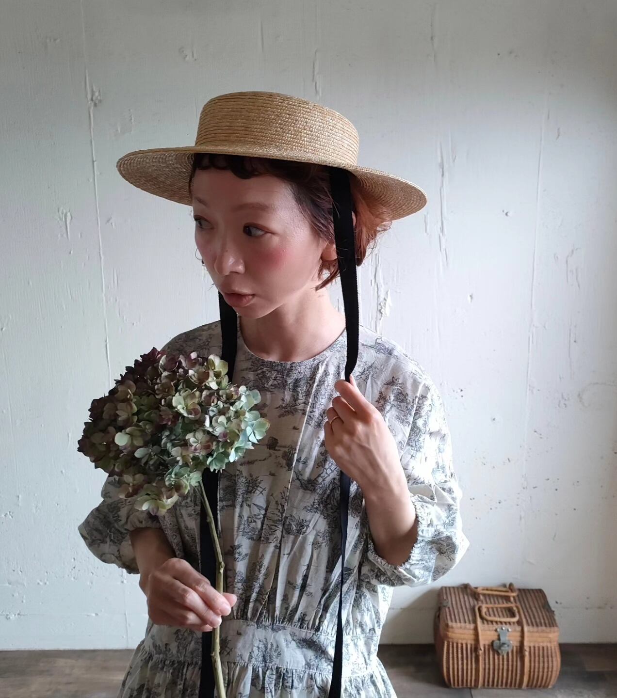 LILLIAN  Straw Hat  リリアン　ストローハット　麦わら帽子　