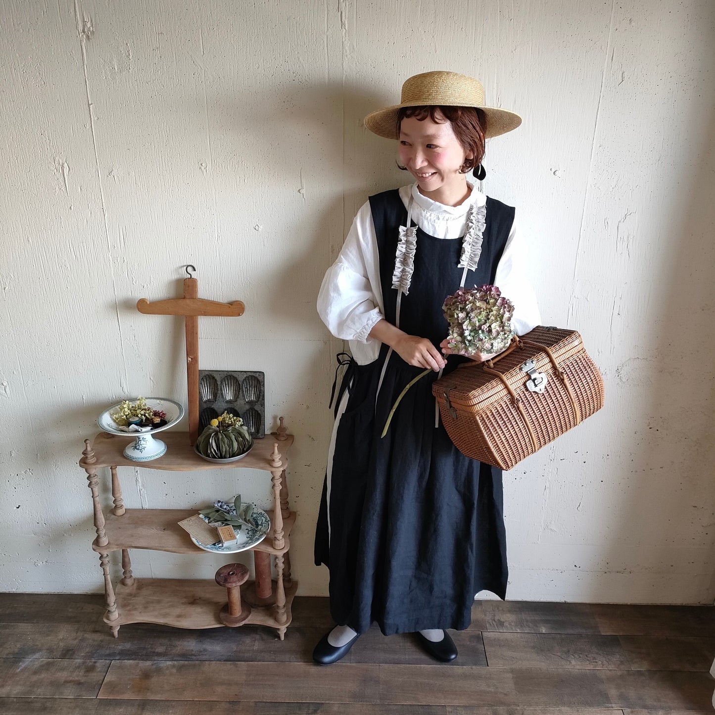 LILLIAN  Straw Hat  リリアン　ストローハット　麦わら帽子　