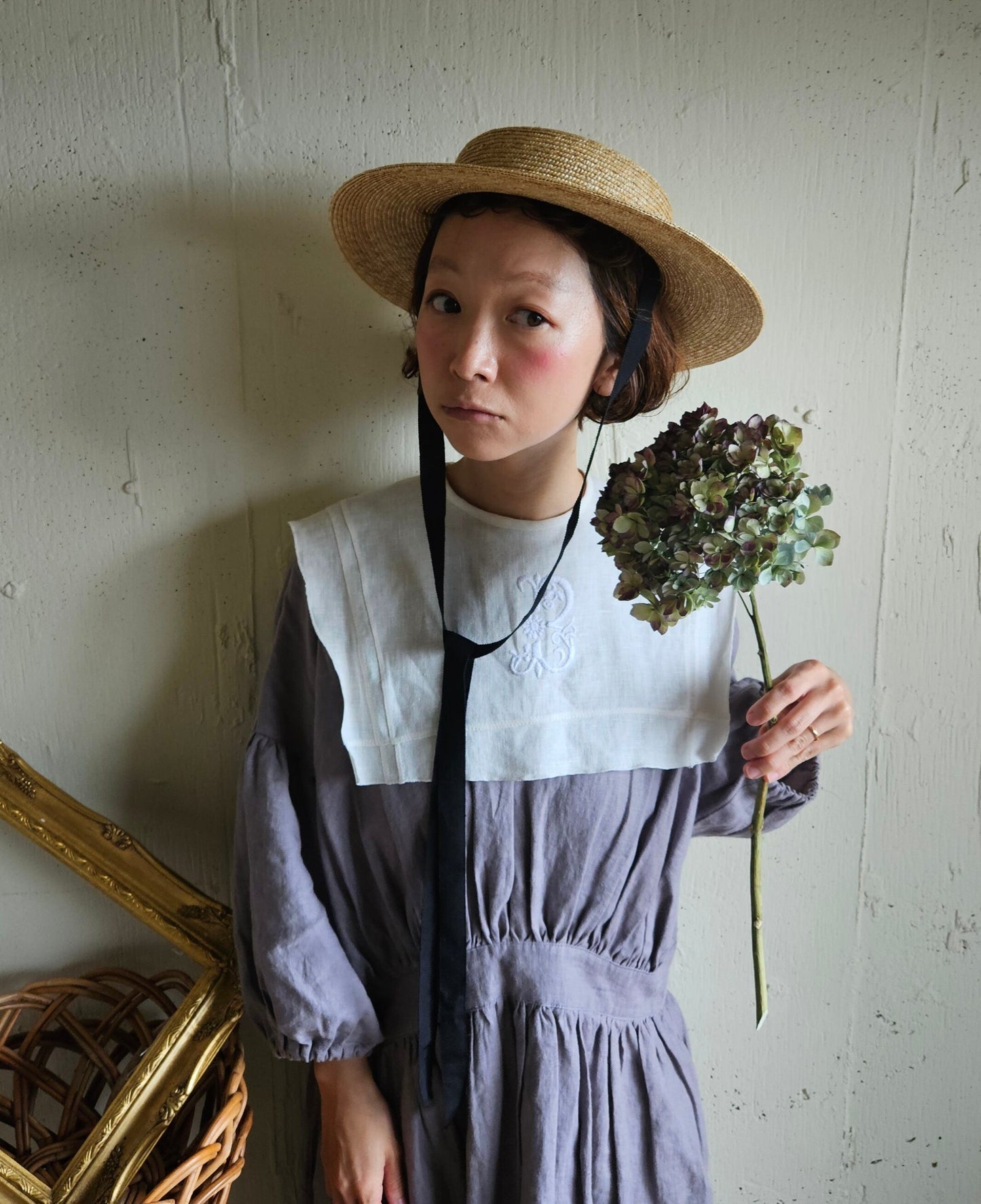 LILLIAN  Straw Hat  リリアン　ストローハット　麦わら帽子　