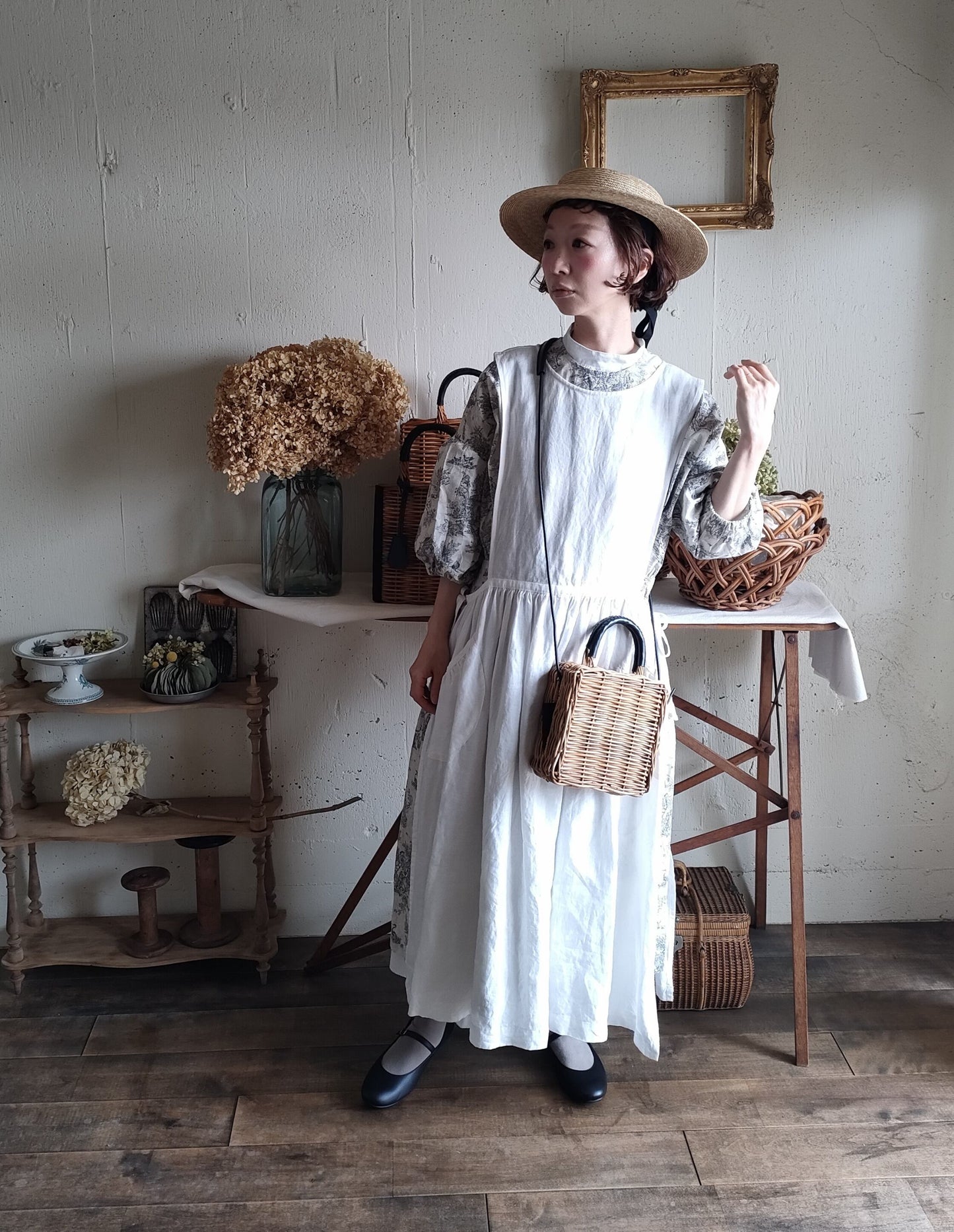 Ararog Shoulder bag アラログショルダーバッグ　アラログかごバッグ　かごバッグ　ラタンかごバッグ