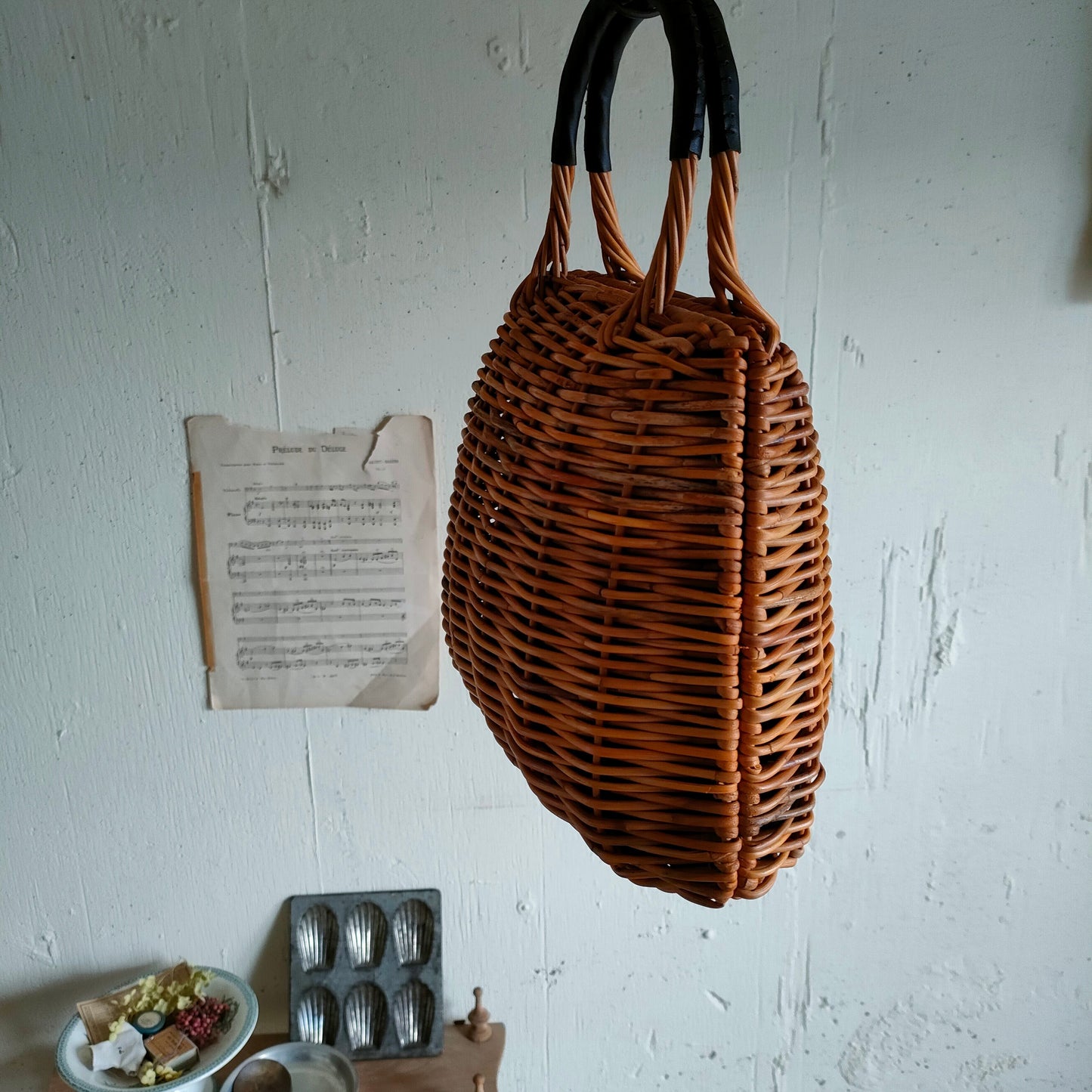 Ararog shell bag アラログシェルバッグ　アラログかごバッグ　カゴバッグ　ラタンかごバッグ