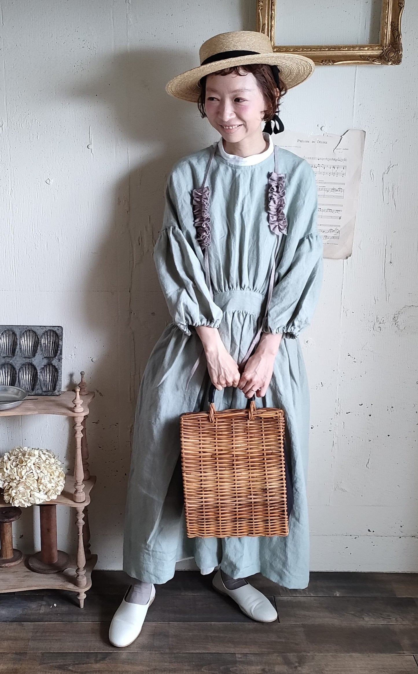 Ararog tote bag アラログトートバッグ　アラログかごバッグ　カゴバッグ　ラタンかごバッグ　
