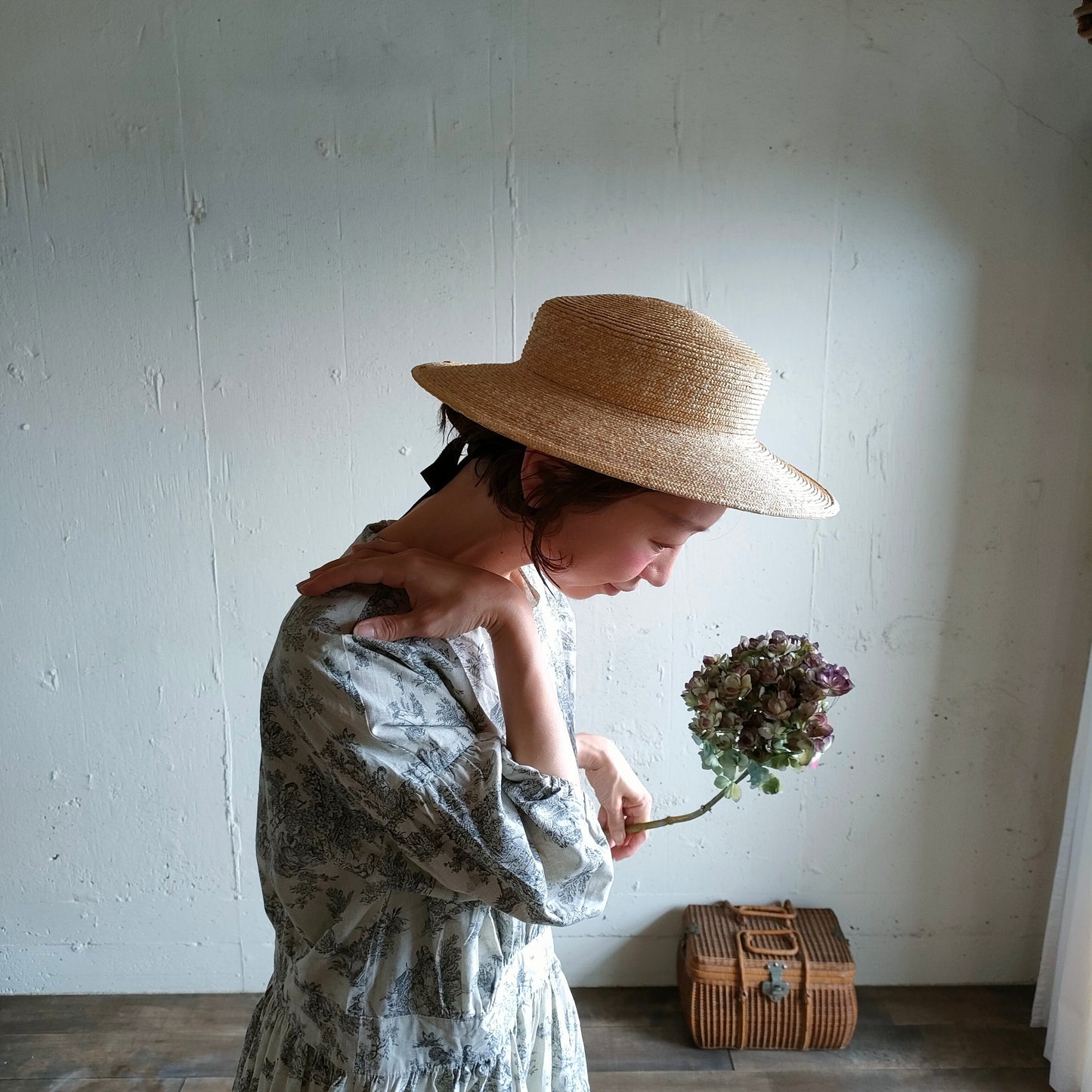LILLIAN  Straw Hat  リリアン　ストローハット　麦わら帽子　