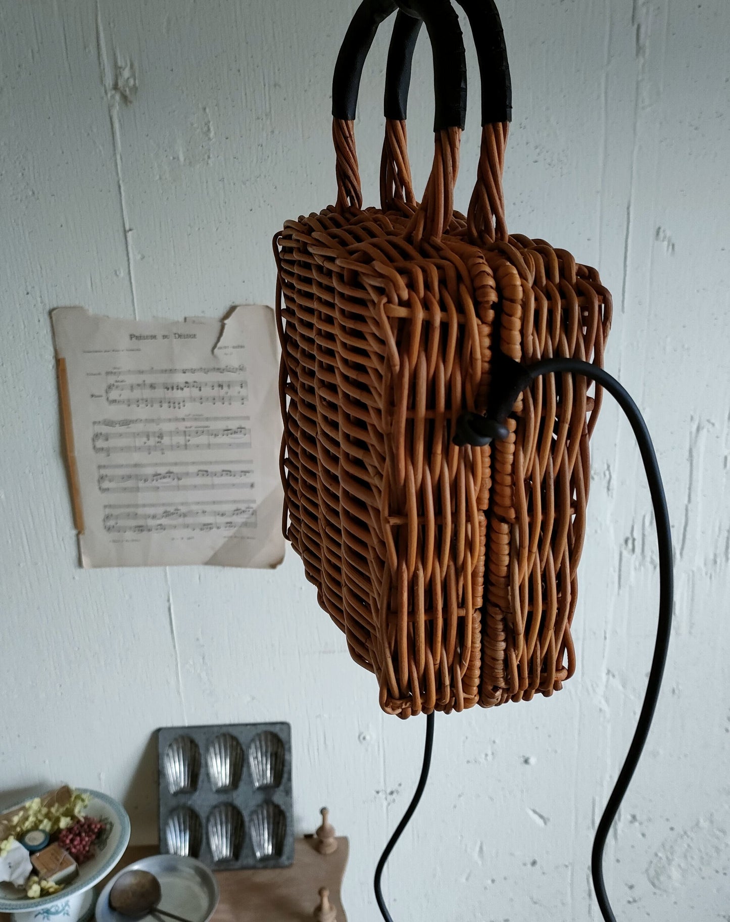 Ararog Shoulder bag アラログショルダーバッグ　アラログかごバッグ　かごバッグ　ラタンかごバッグ