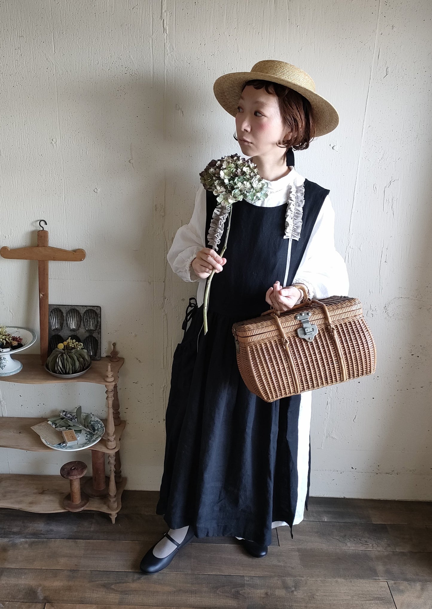 LILLIAN  Straw Hat  リリアン　ストローハット　麦わら帽子　
