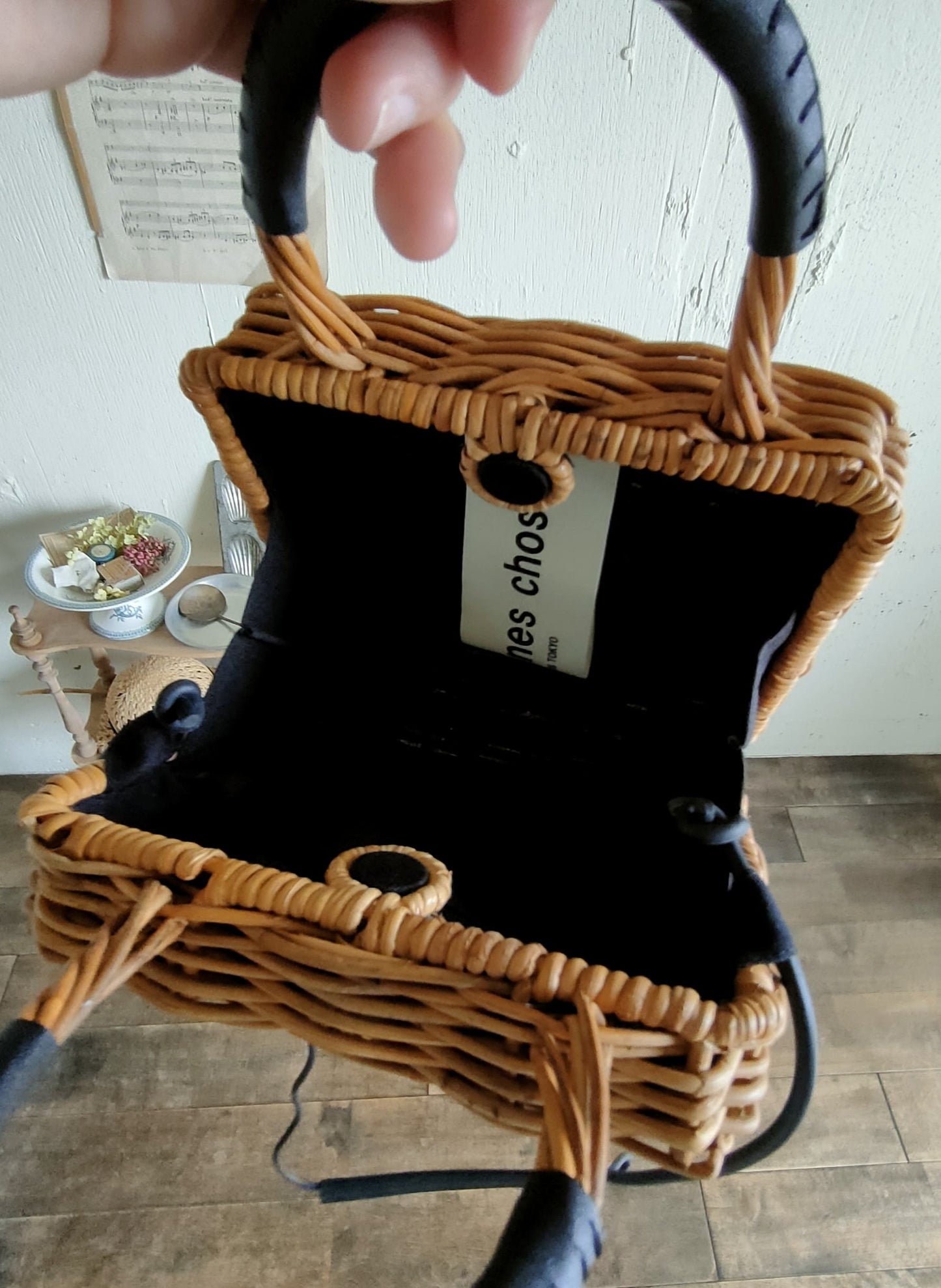 Ararog Shoulder bag アラログショルダーバッグ　アラログかごバッグ　かごバッグ　ラタンかごバッグ