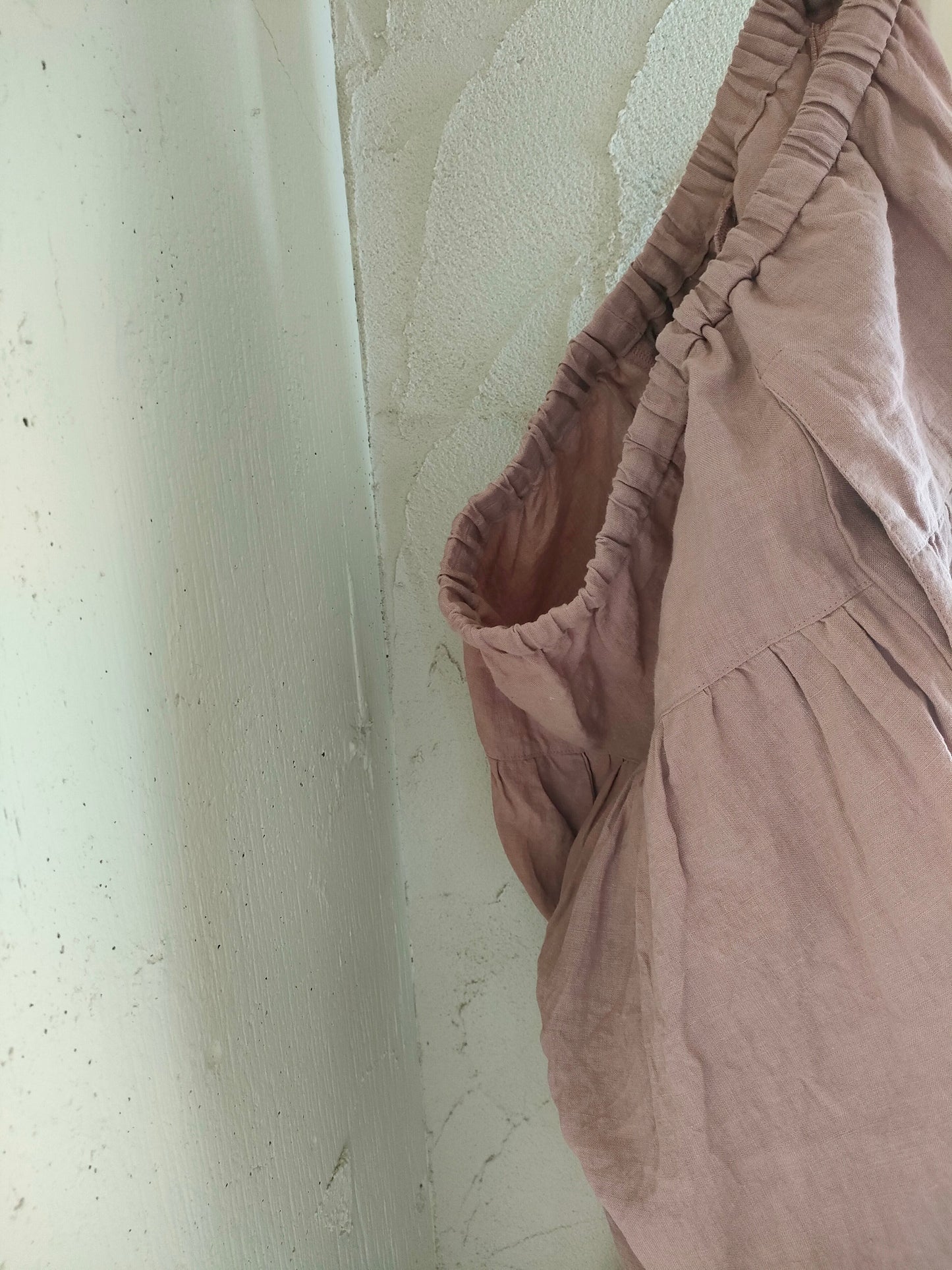 Soleil Linen Klimt Pants  《Dusty Pink》gauze#  クリムトパンツ　