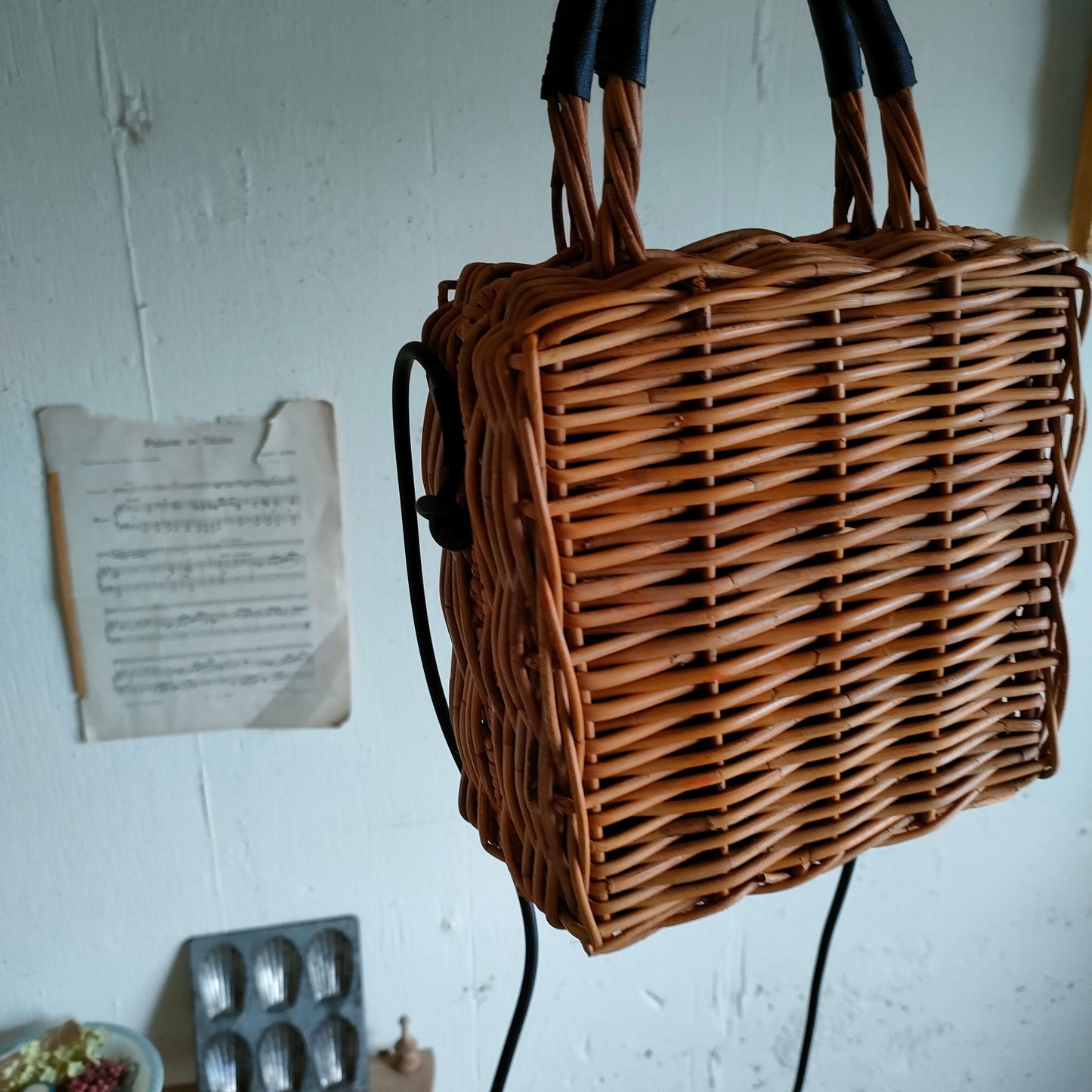 Ararog Shoulder bag アラログショルダーバッグ　アラログかごバッグ　かごバッグ　ラタンかごバッグ