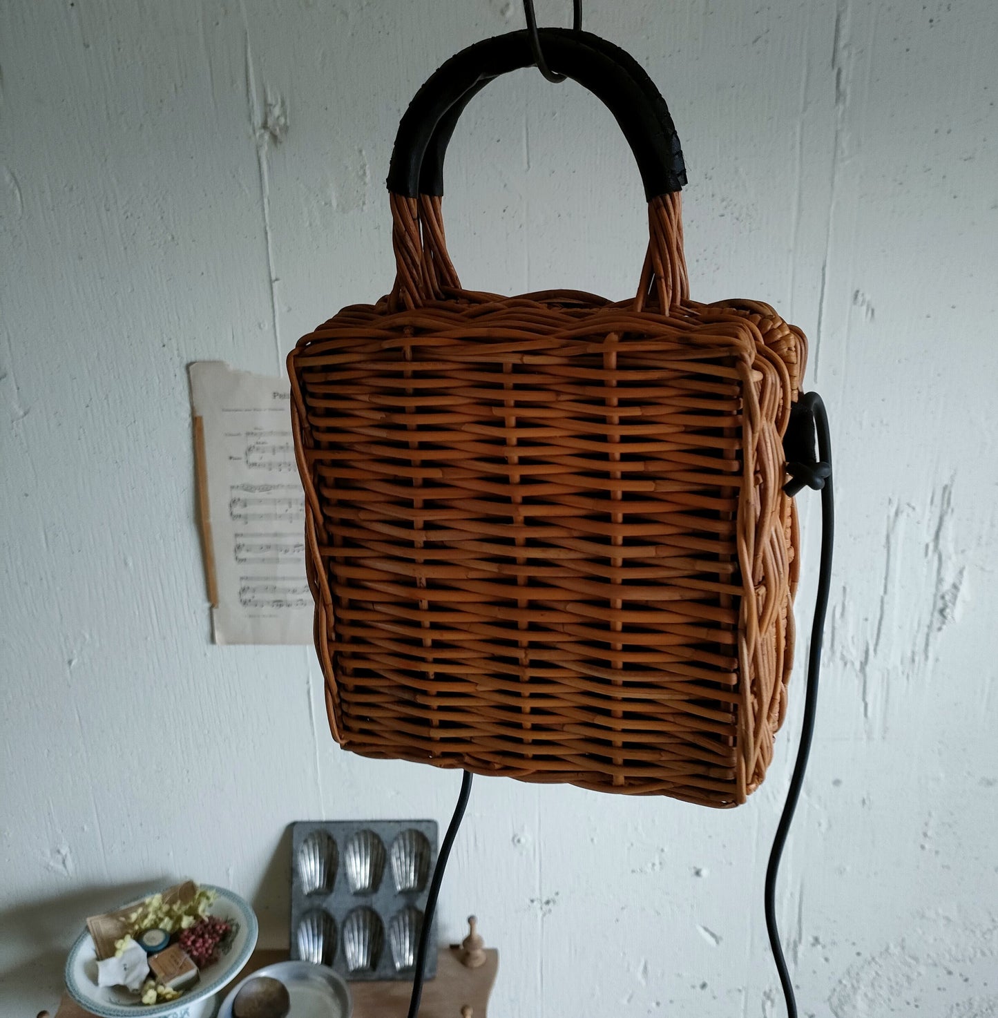 Ararog Shoulder bag アラログショルダーバッグ　アラログかごバッグ　かごバッグ　ラタンかごバッグ