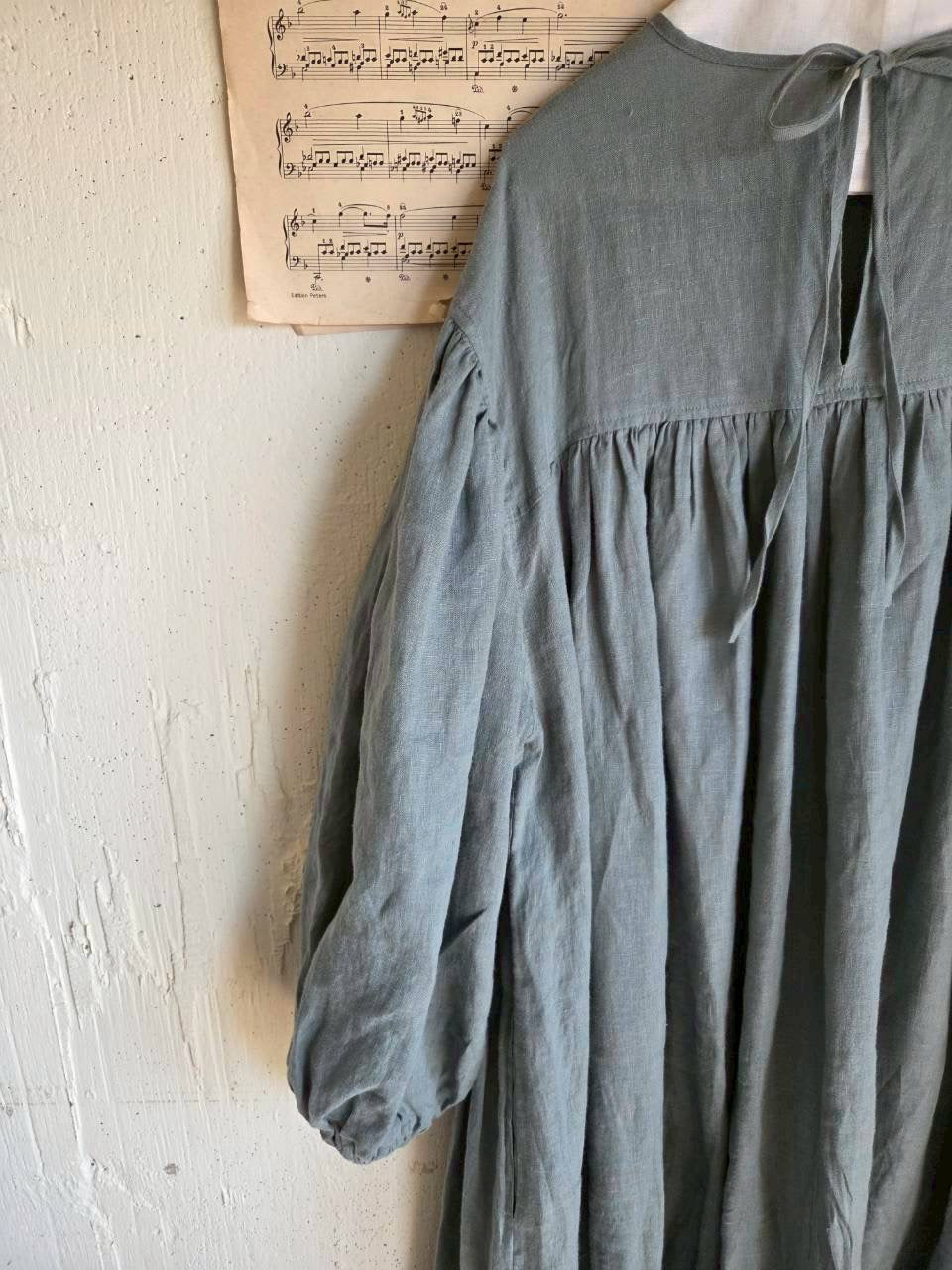 【ノスタルジックグリーン】モノガタリワンピース　monogatari one-piece