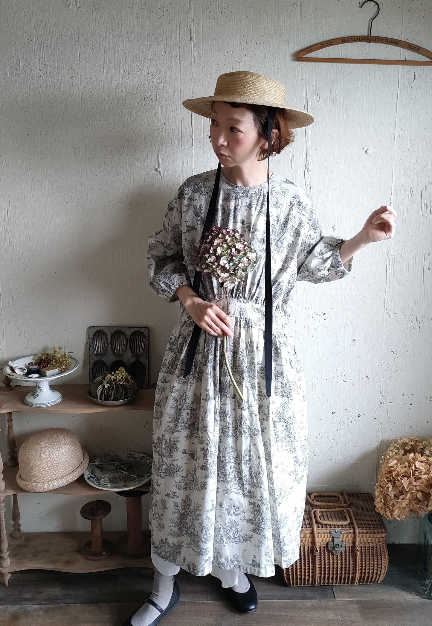 LILLIAN  Straw Hat  リリアン　ストローハット　麦わら帽子　