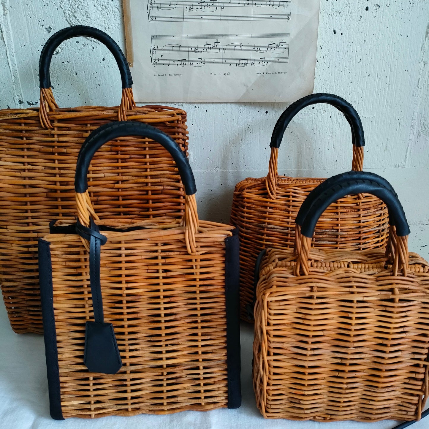 Ararog Shoulder bag アラログショルダーバッグ　アラログかごバッグ　かごバッグ　ラタンかごバッグ
