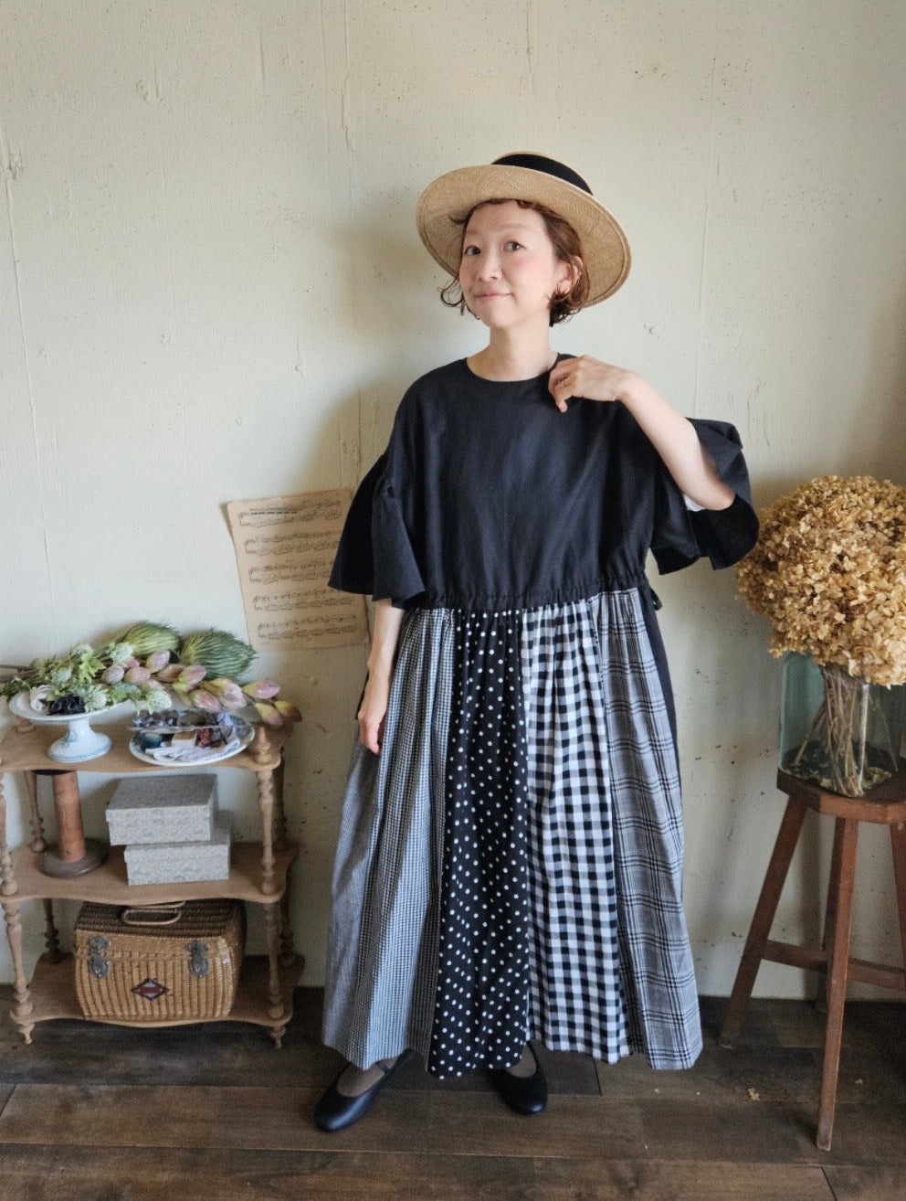 【送料無料・即納】ドレミのワンピース♩　　Doremi♪one-piece