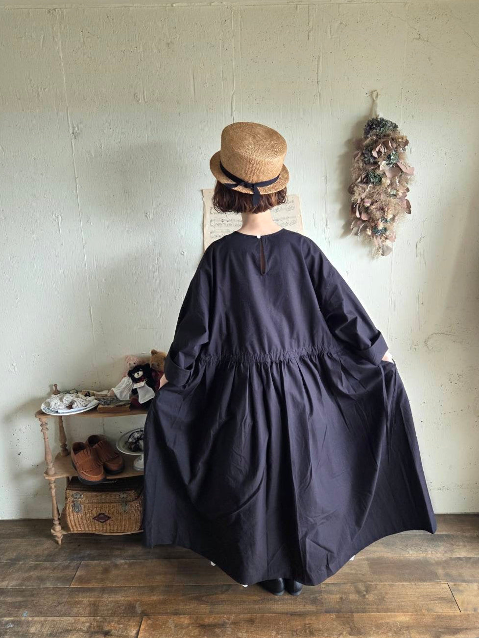 【即納】シュクレワンピース　black　　Sucre one piece ブラック