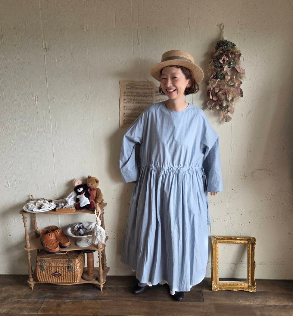 【即納】シュクレワンピース　blue　　Sucre one piece