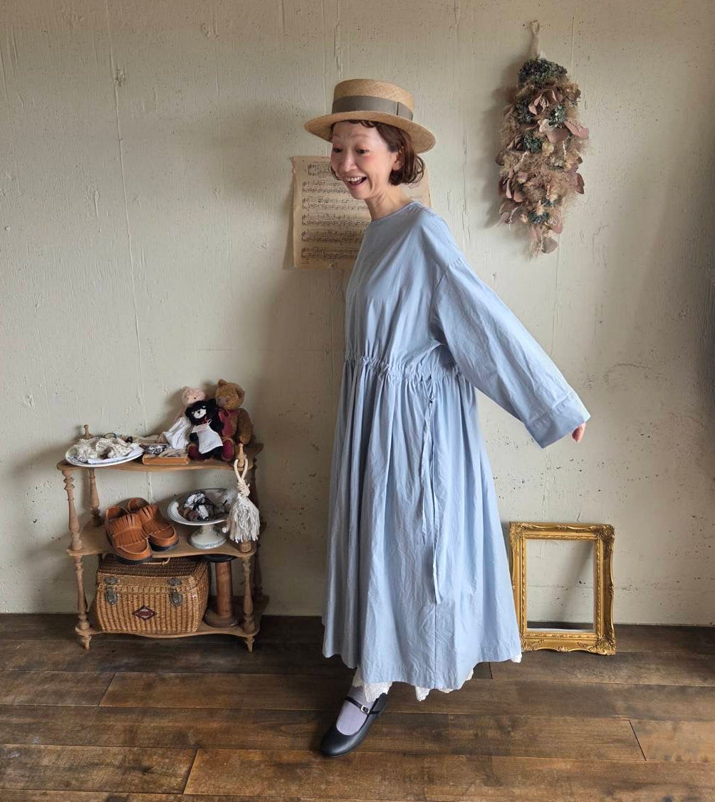 【即納】シュクレワンピース　blue　　Sucre one piece