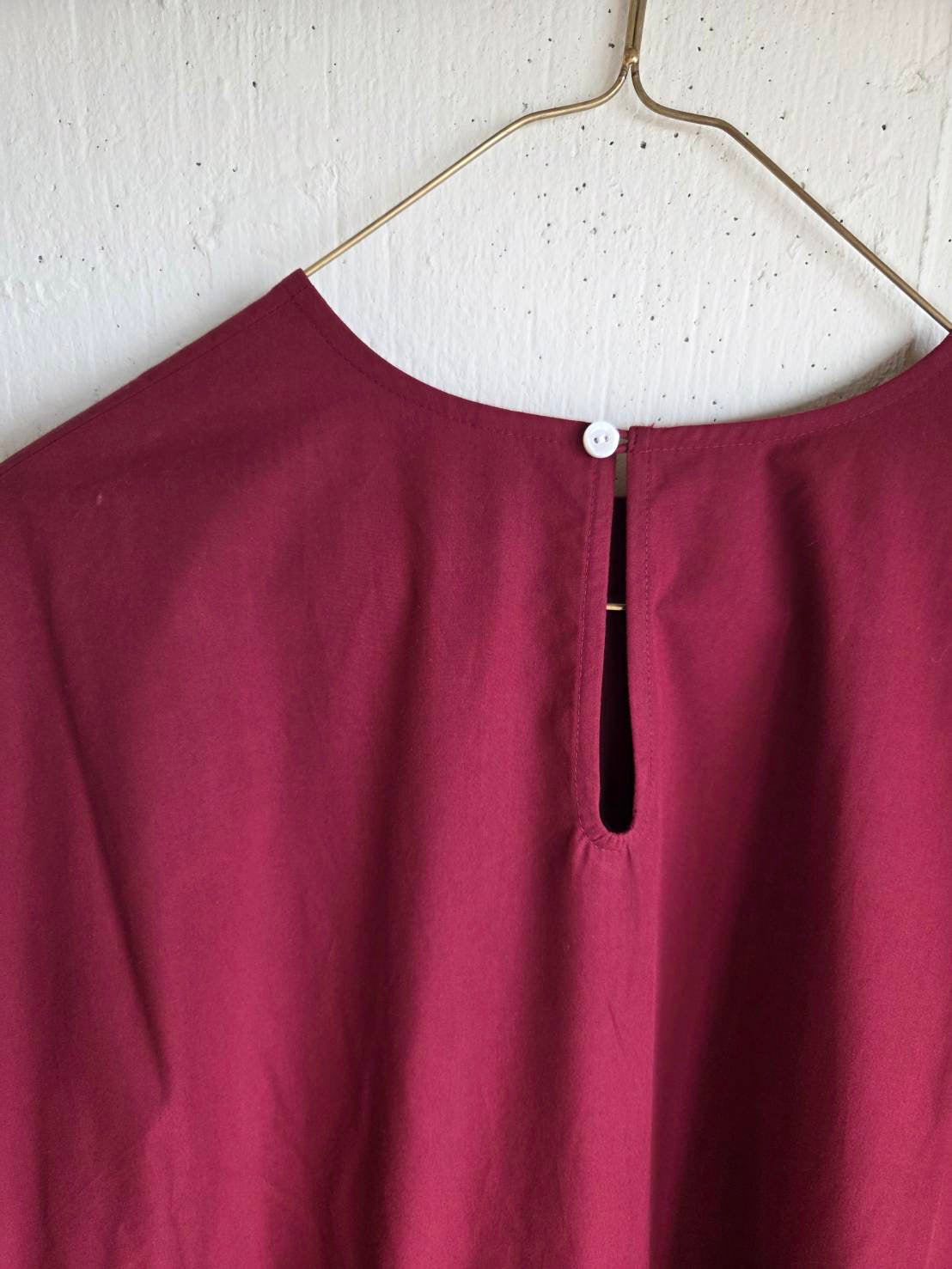【即納】シュクレワンピース　wine red   Sucre one piece
