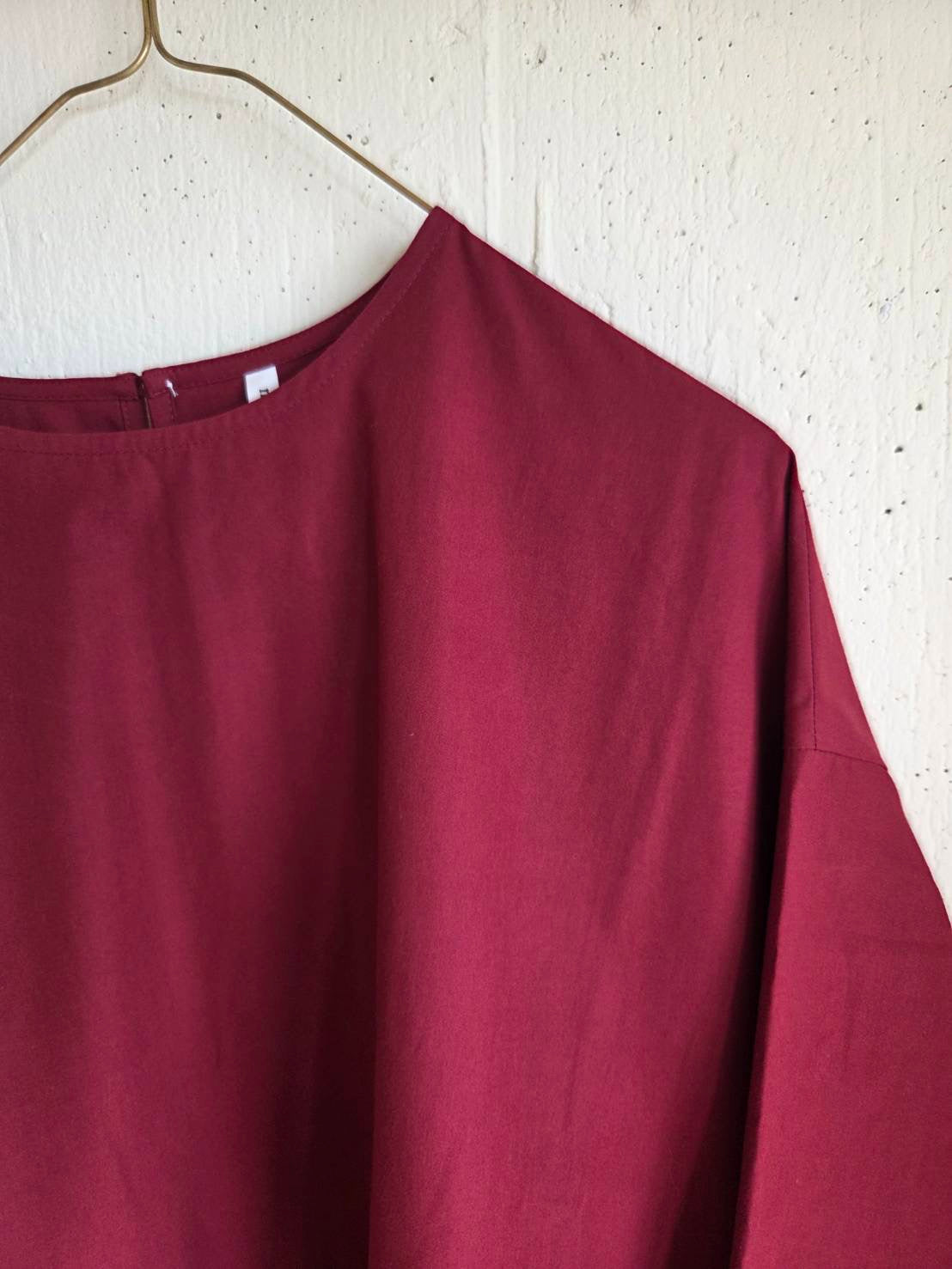 【即納】シュクレワンピース　wine red   Sucre one piece