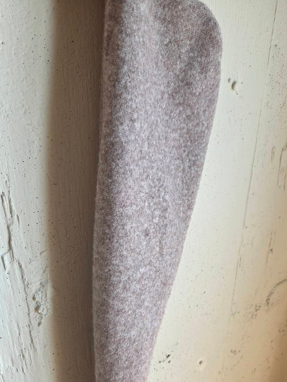 【即納商品】ニットフードネックウォーマー　moca brown　hood neck warmer