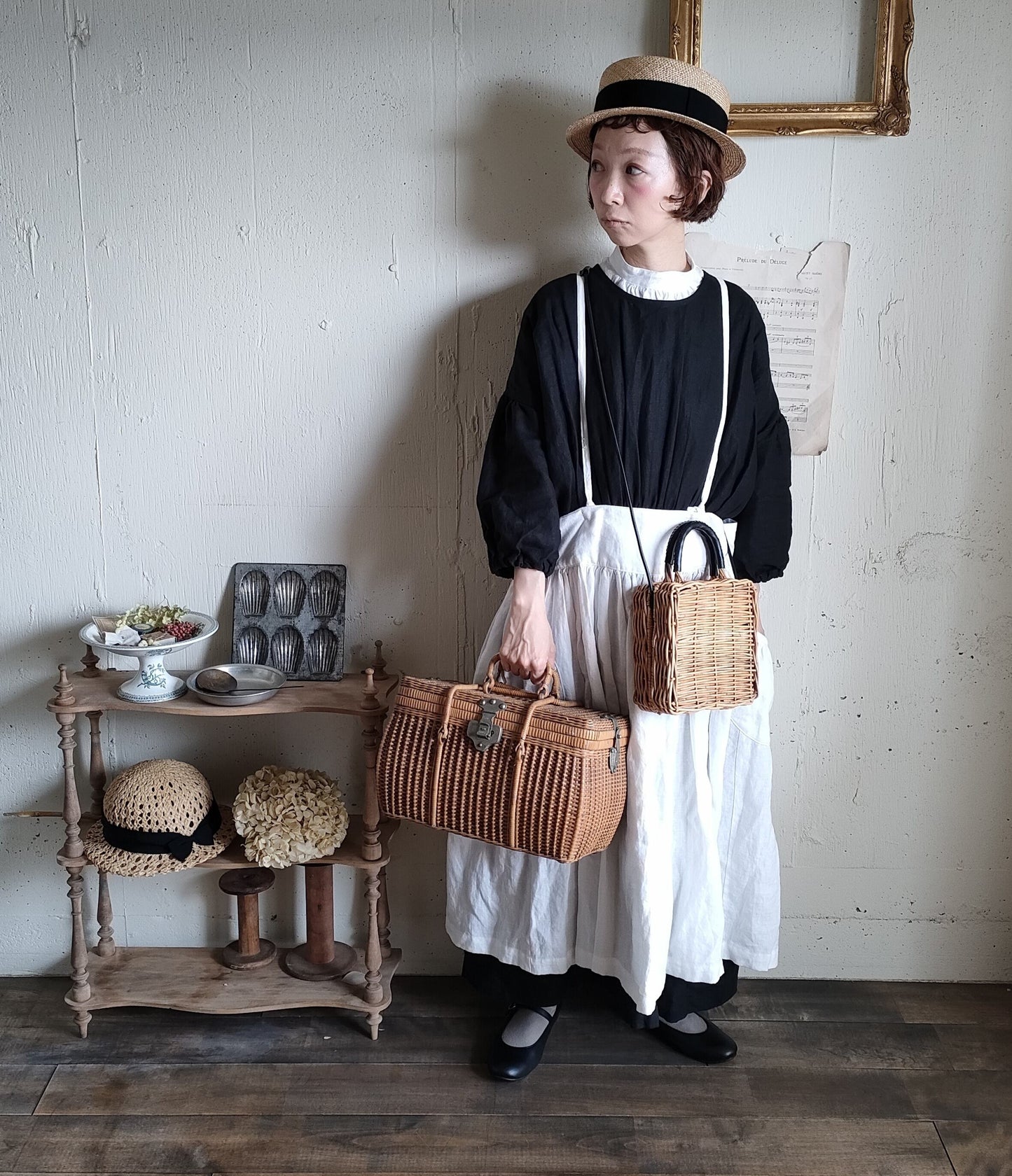 Ararog Shoulder bag アラログショルダーバッグ　アラログかごバッグ　かごバッグ　ラタンかごバッグ