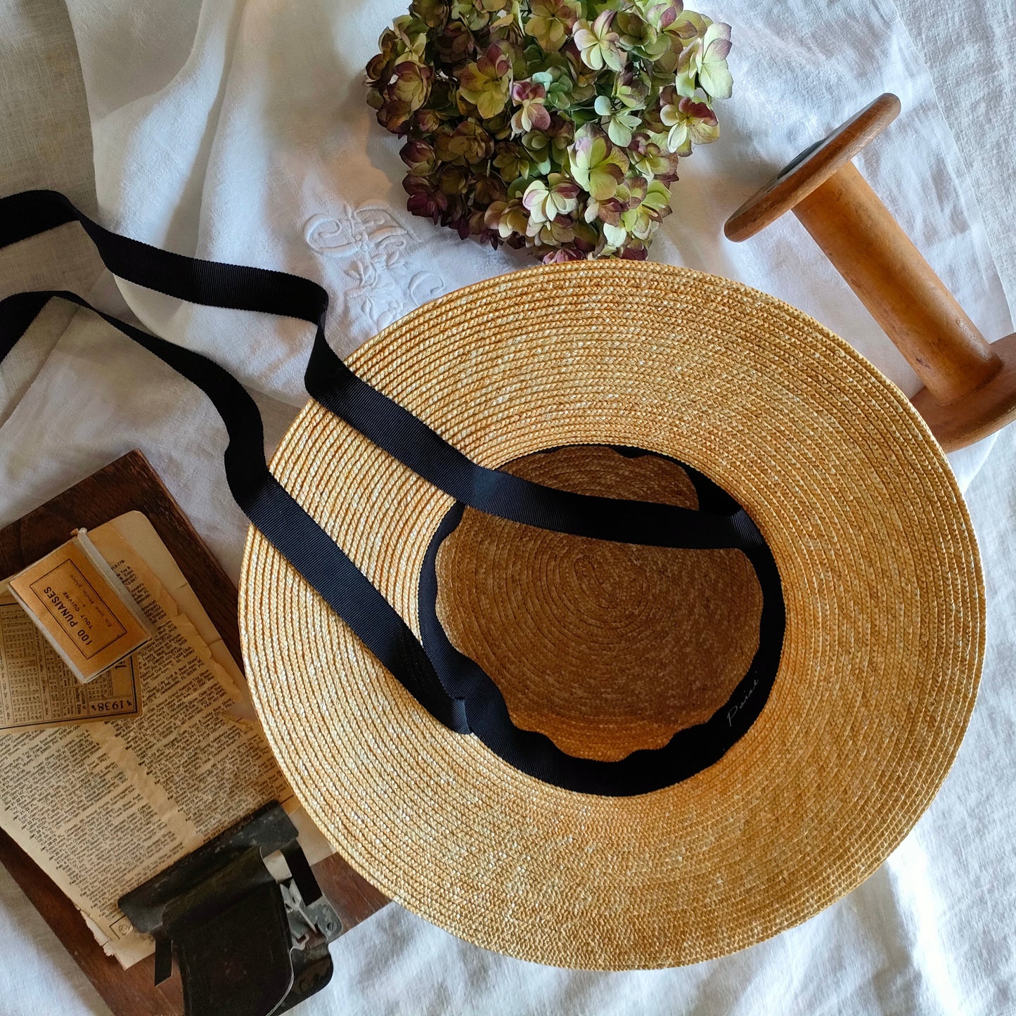 LILLIAN  Straw Hat  リリアン　ストローハット　麦わら帽子　