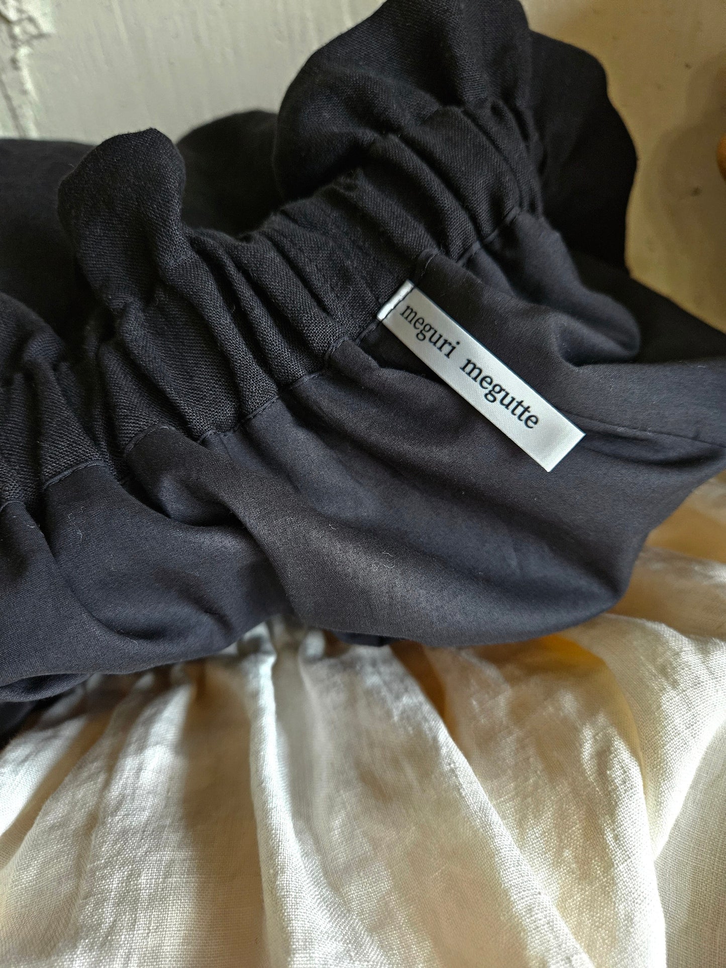 Noir Black　アンティークドールなドロワーズパンツ Antique doll Drawers pants