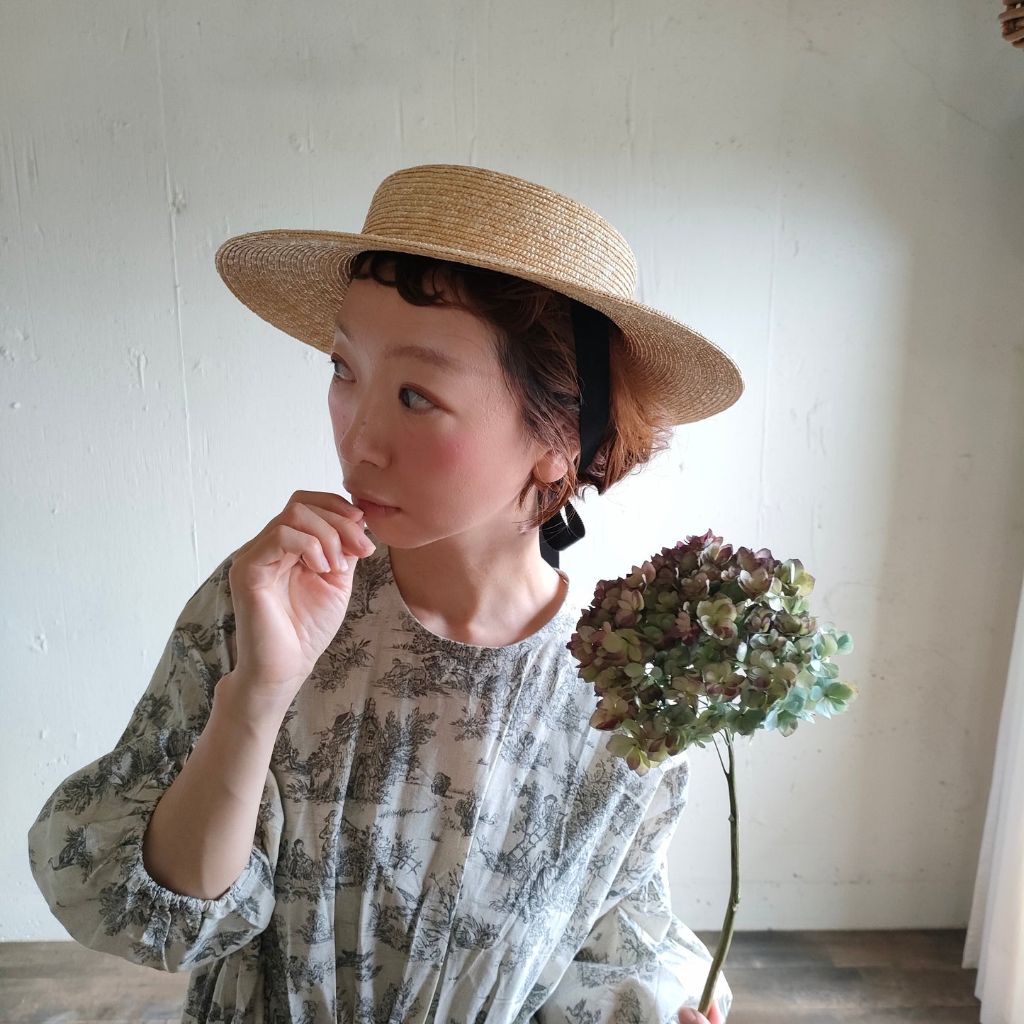 LILLIAN  Straw Hat  リリアン　ストローハット　麦わら帽子　