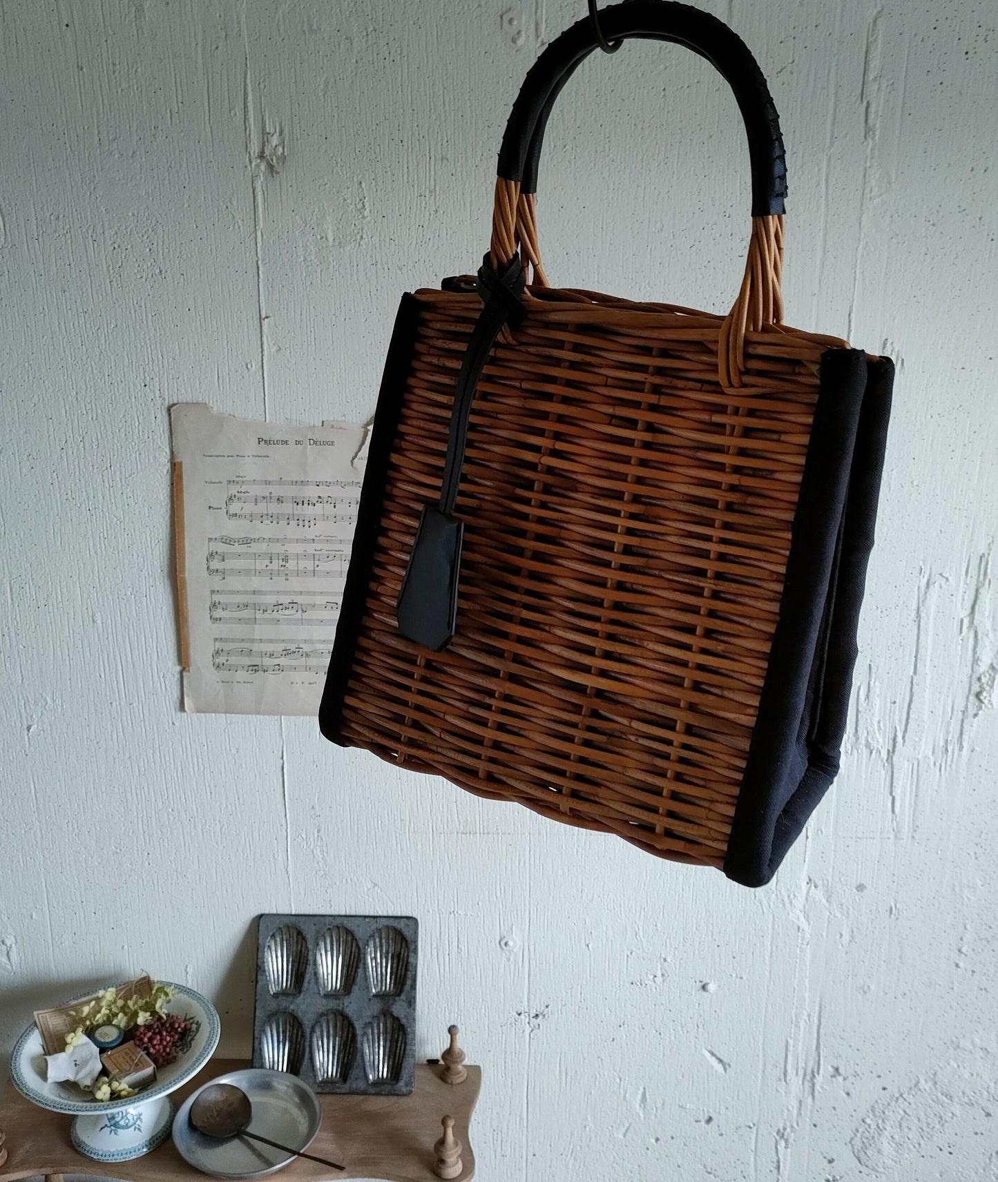 Ararog key bag アラログキーバッグ　アラログかごバッグ　かごバッグ　ラタンかごバッグ