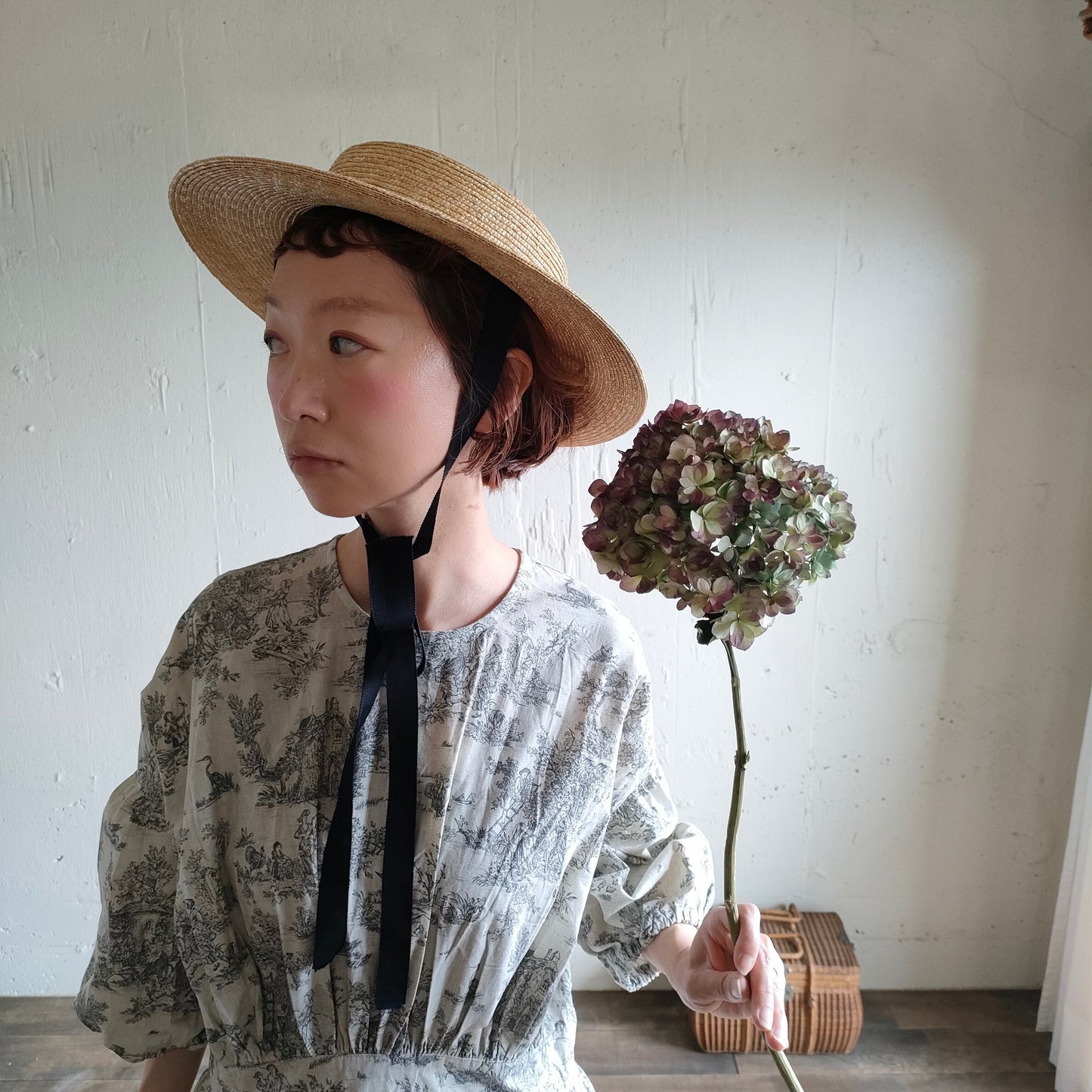 LILLIAN  Straw Hat  リリアン　ストローハット　麦わら帽子　