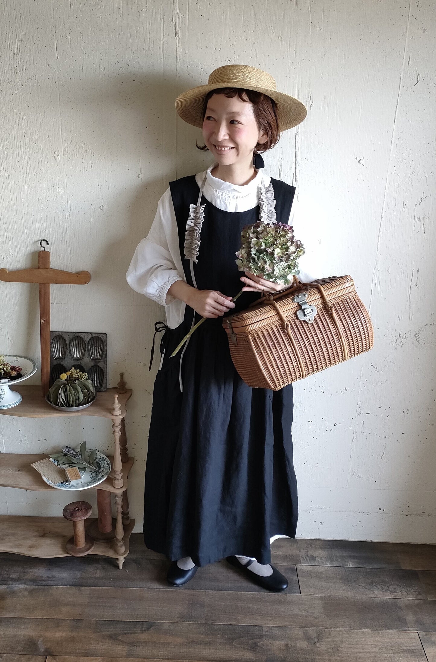 LILLIAN  Straw Hat  リリアン　ストローハット　麦わら帽子　