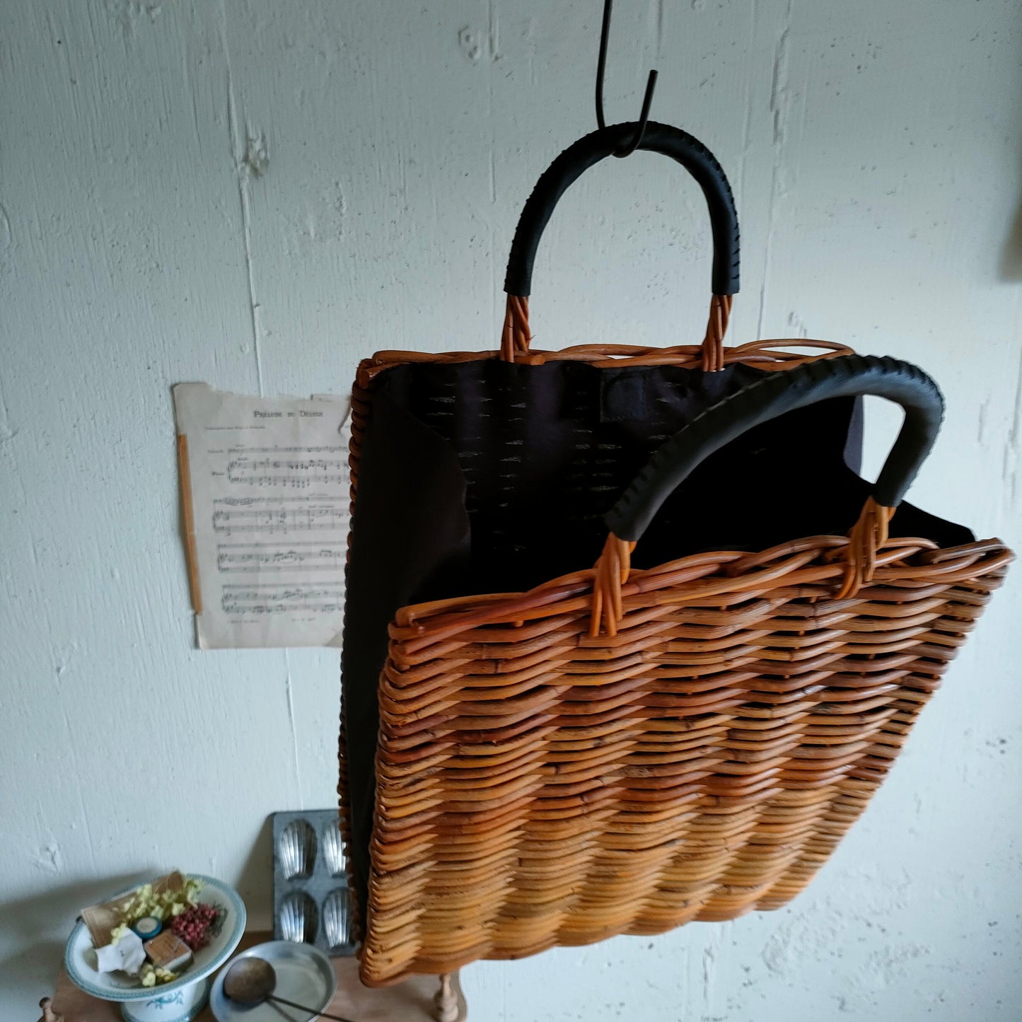 Ararog tote bag アラログトートバッグ　アラログかごバッグ　カゴバッグ　ラタンかごバッグ　