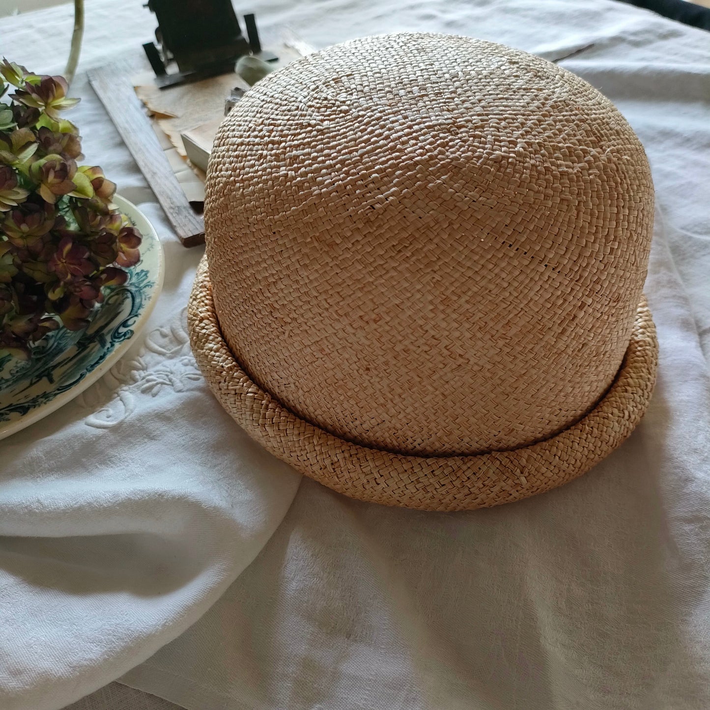 まんまるトーク帽　バオハット麦わら帽子　ポイズエ　ポイゼ