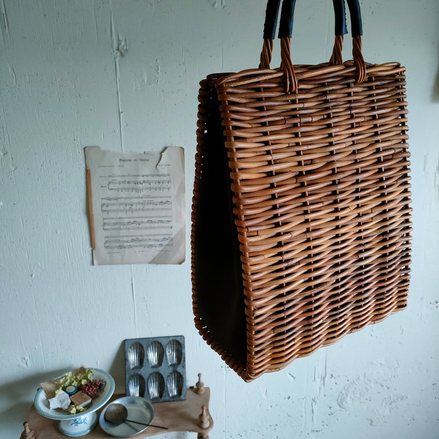 Ararog tote bag アラログトートバッグ　アラログかごバッグ　カゴバッグ　ラタンかごバッグ　