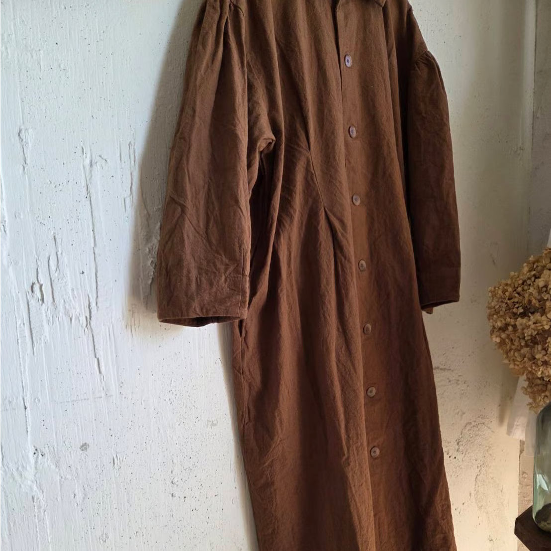《Almond》インターキャンバスコート　painter  canvas coat