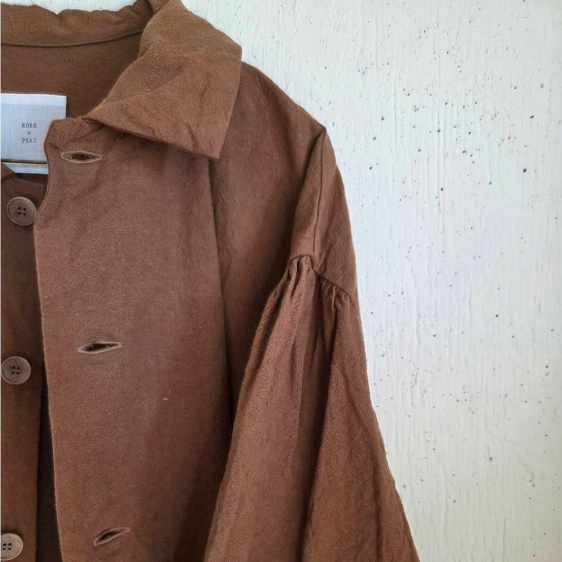 《Almond》インターキャンバスコート　painter  canvas coat