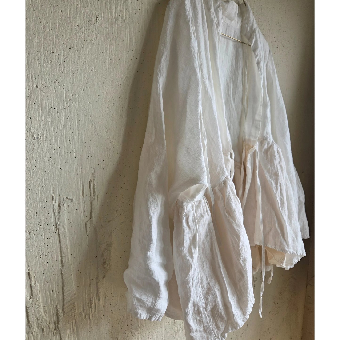 リネンカシュクールジャケット　Linen cachecoeur Jacket