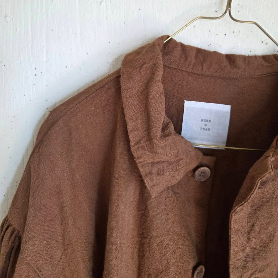 《Almond》インターキャンバスコート　painter  canvas coat