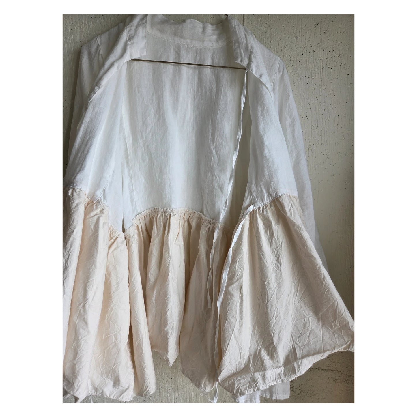 リネンカシュクールジャケット　Linen cachecoeur Jacket