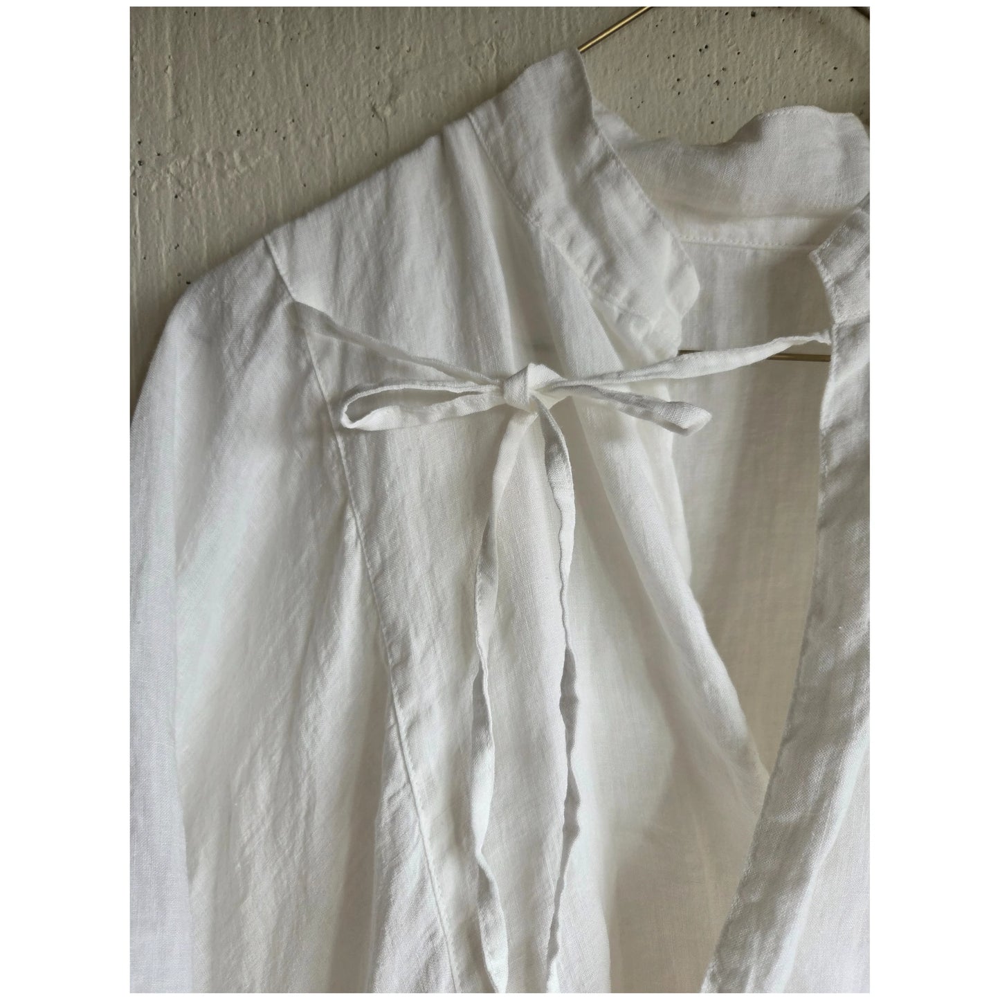 リネンカシュクールジャケット　Linen cachecoeur Jacket