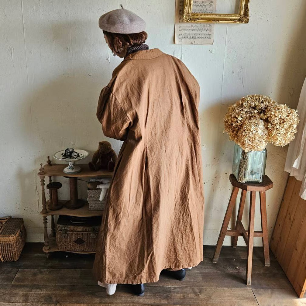 《Almond》インターキャンバスコート　painter  canvas coat