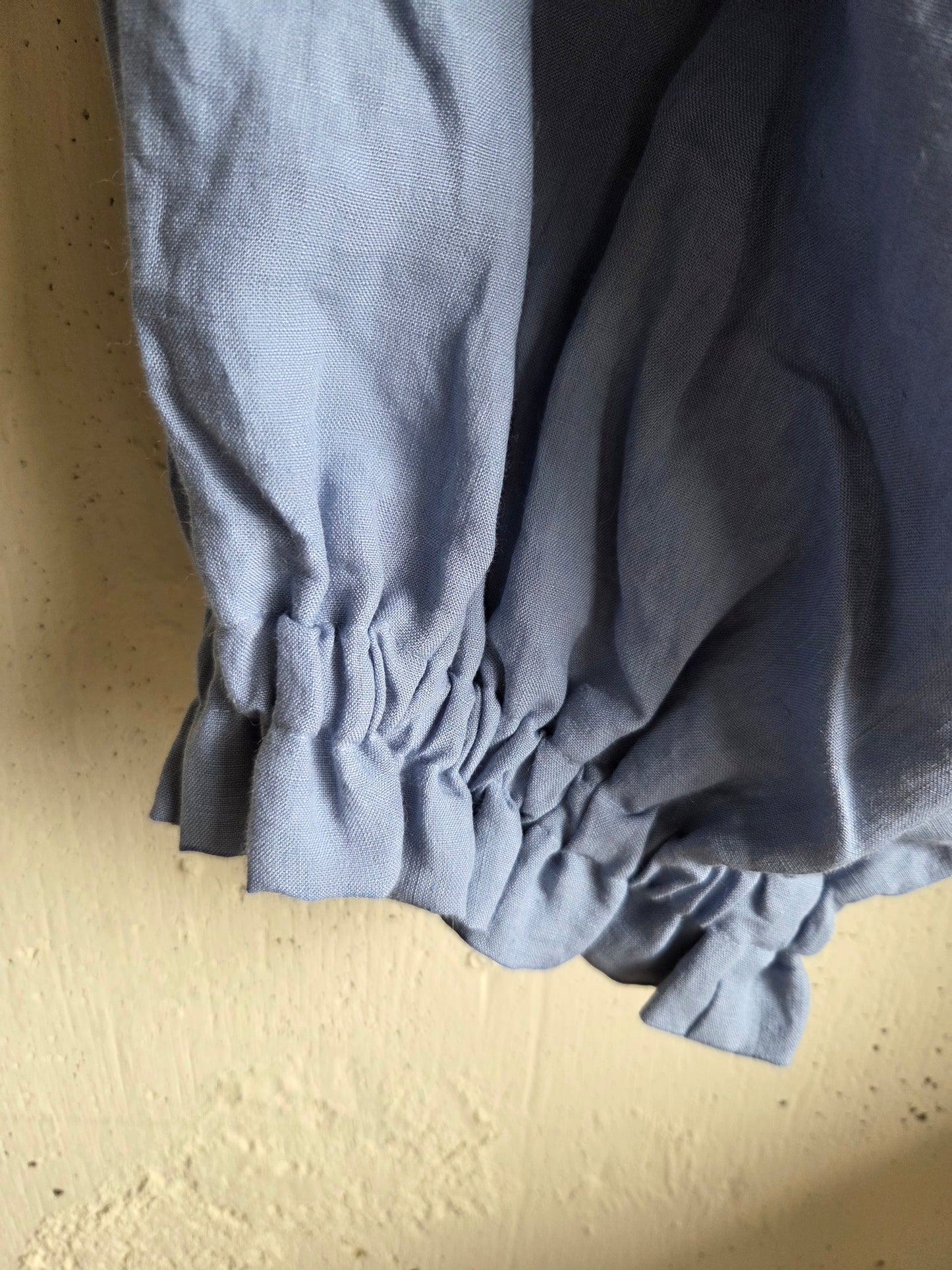 【即納】ドロワーズパンツ　スカイブルー　Skyblue      antique doll drawers  pants