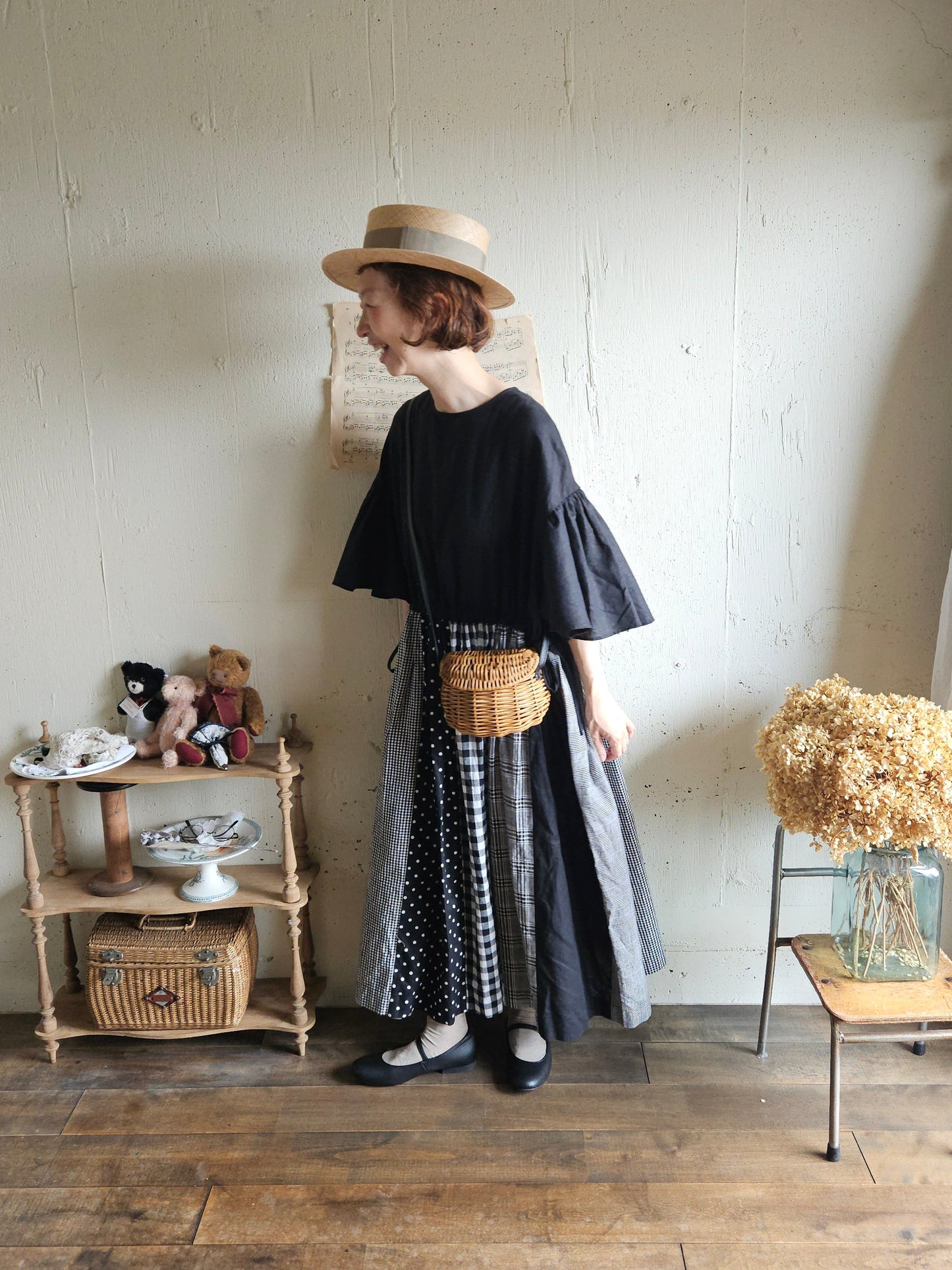 【送料無料・即納】ドレミのワンピース♩　　Doremi♪one-piece