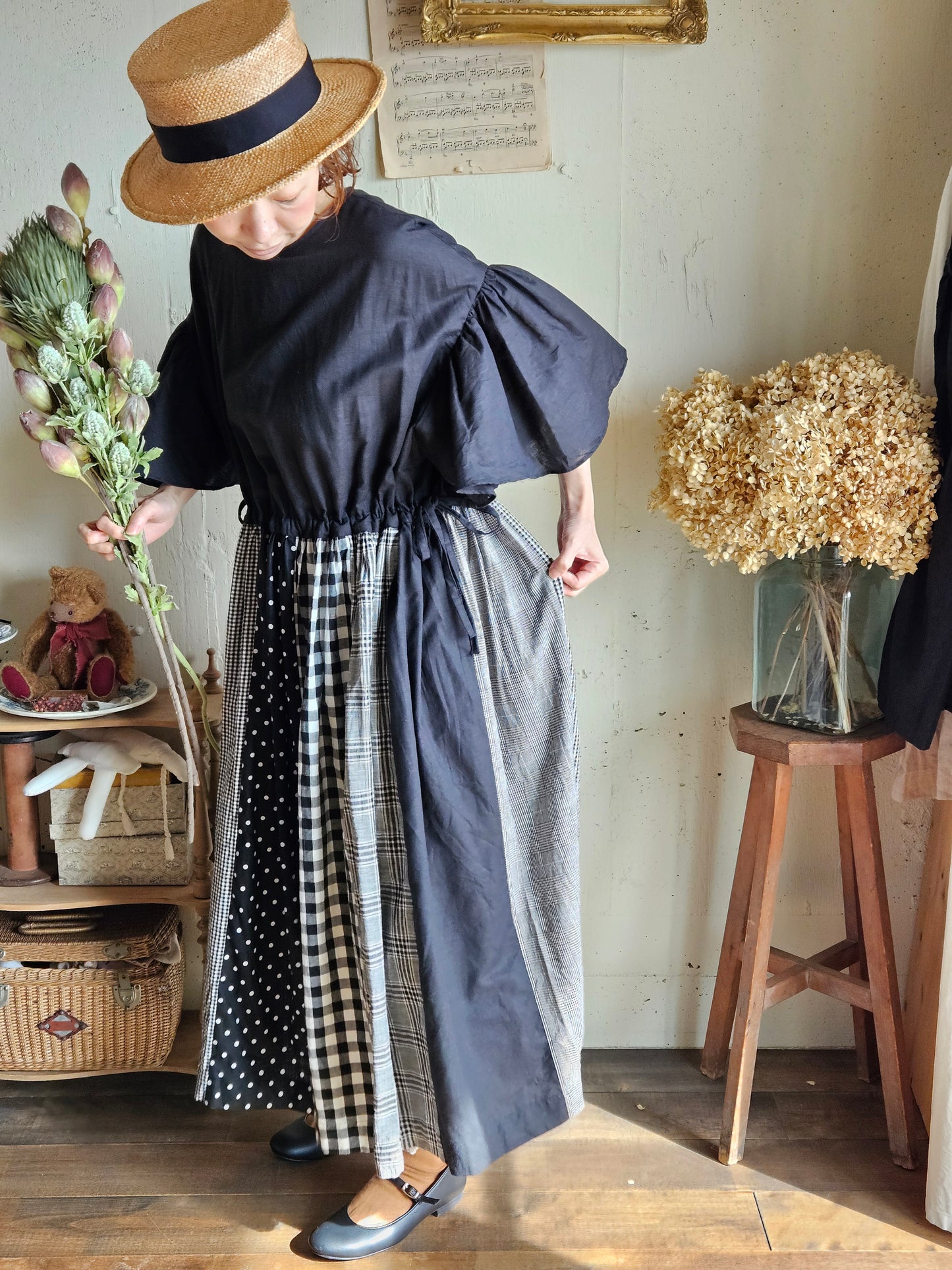 【送料無料・即納】ドレミのワンピース♩　　Doremi♪one-piece