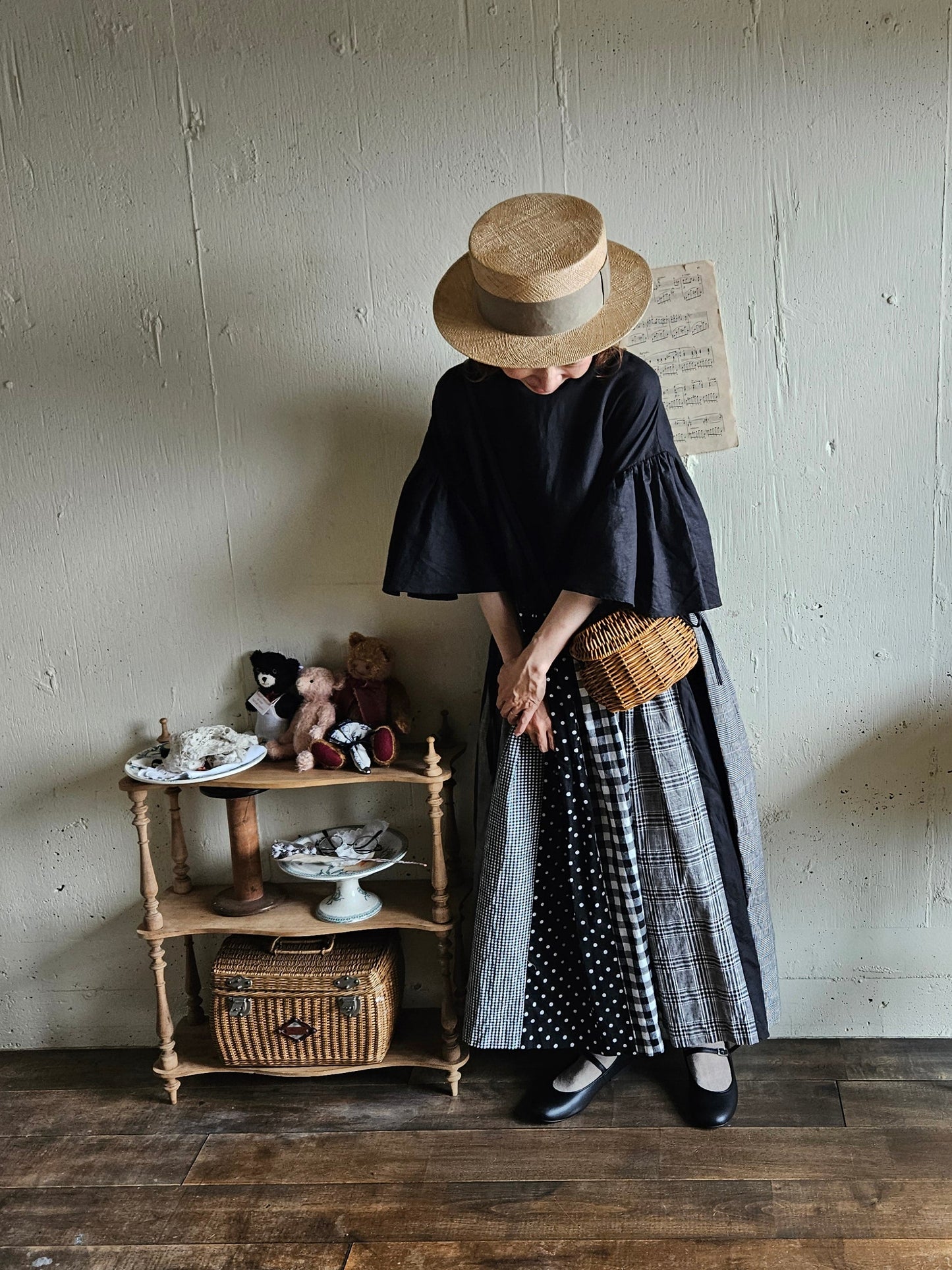 【送料無料・即納】ドレミのワンピース♩　　Doremi♪one-piece